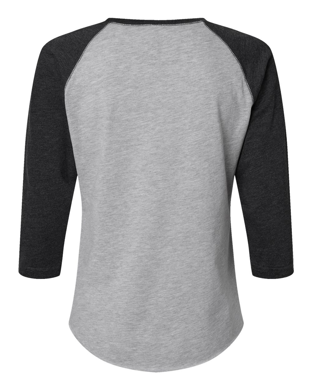 LAT Women's Baseball Fine Jersey Three-Quarter Sleeve Tee - 3530