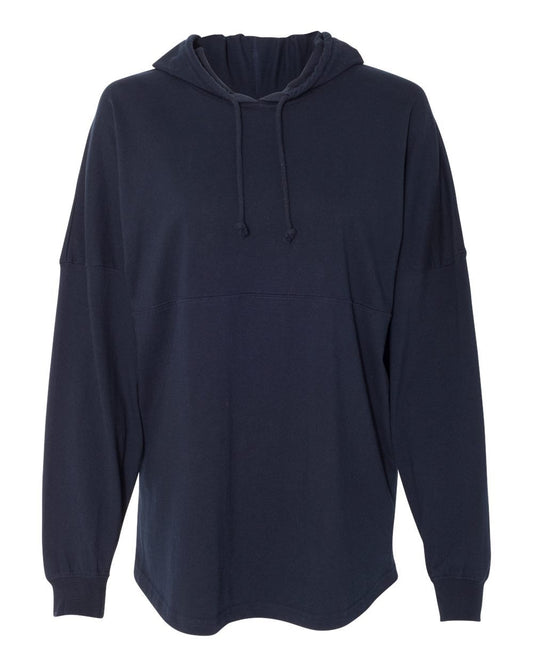 J. America Hooded Game Day Jersey T-Shirt - 8228