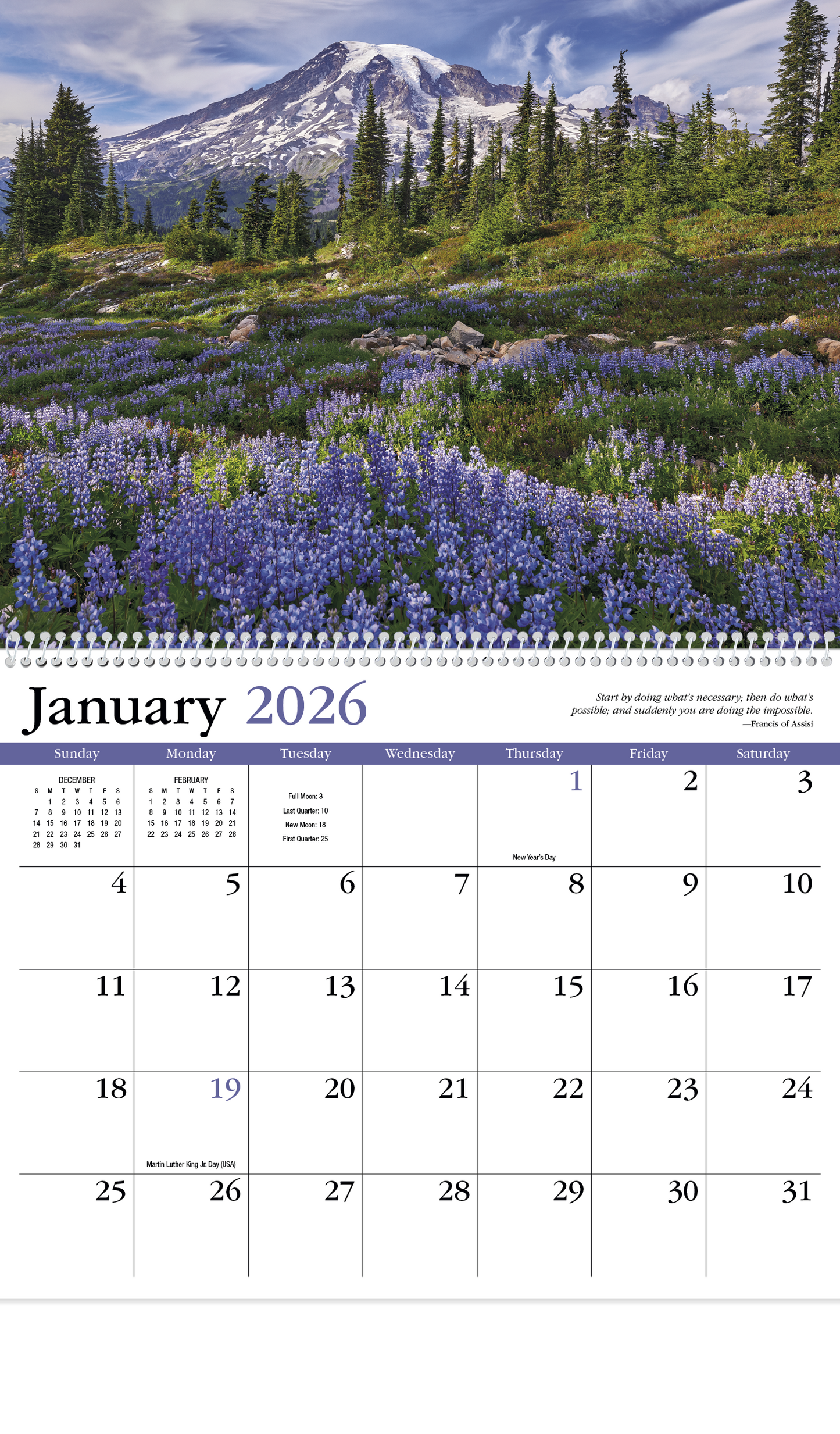 HotLine Products Contemplations Appointment Calendar Spiral-425