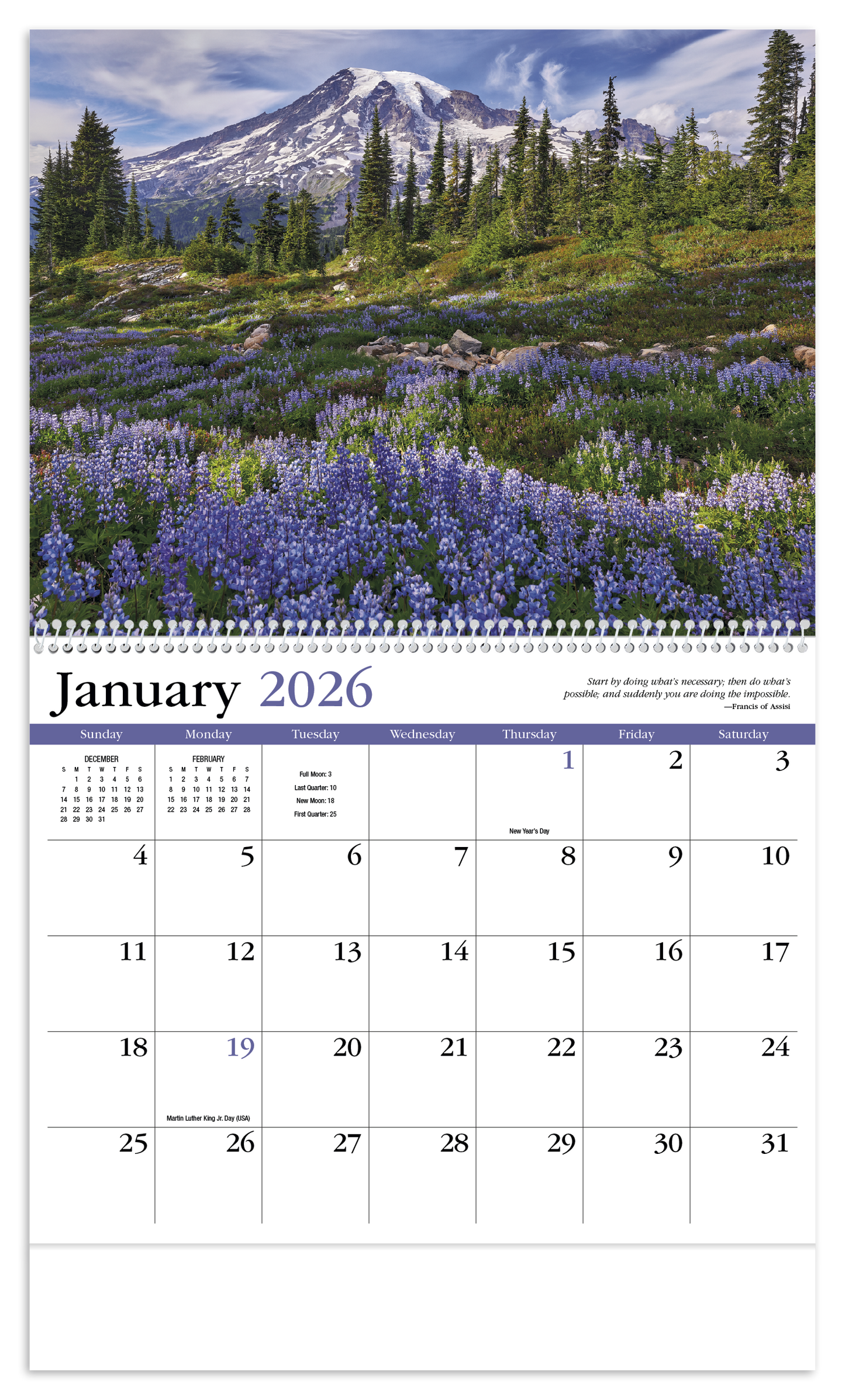 HotLine Products Contemplations Appointment Calendar Spiral-425