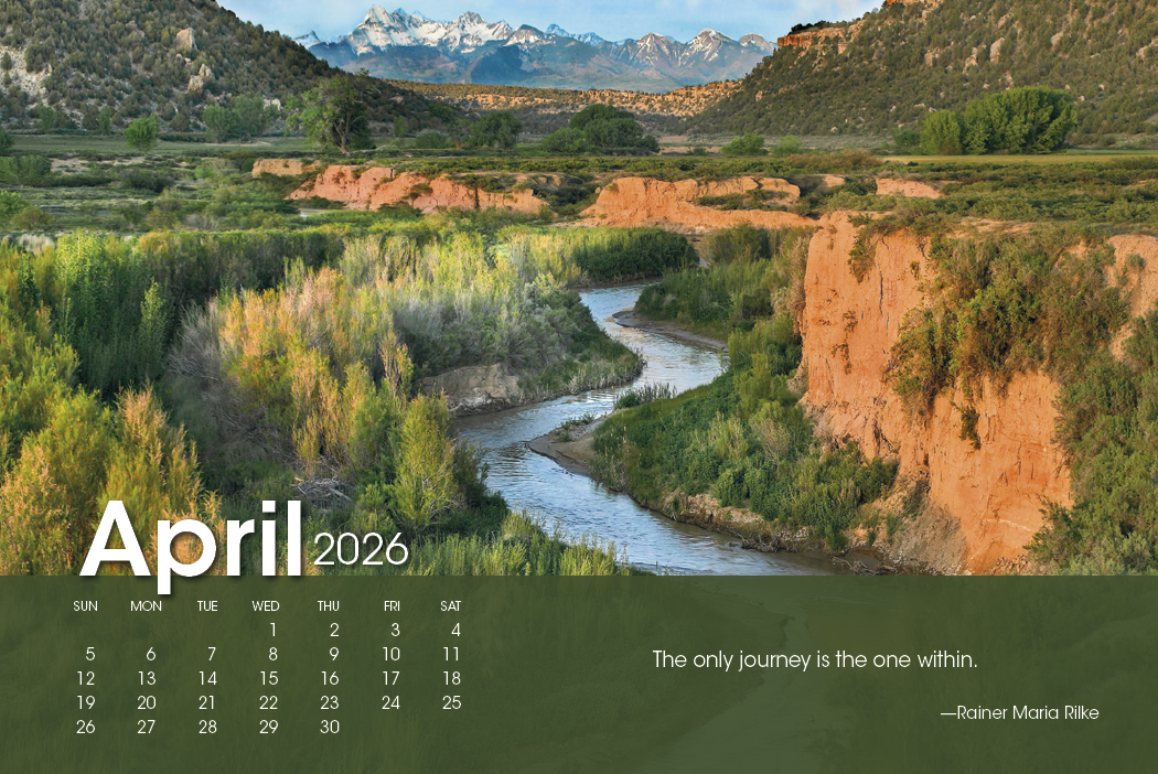 Triumph Calendars Scenic Moments Large Desk Calendar-4275