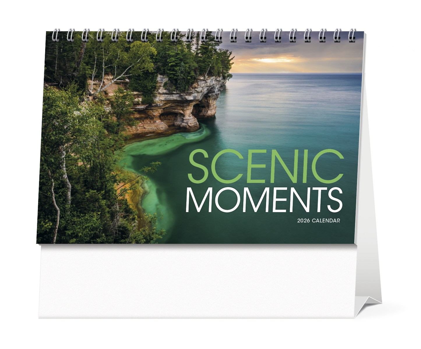 Triumph Calendars Scenic Moments Large Desk Calendar-4275
