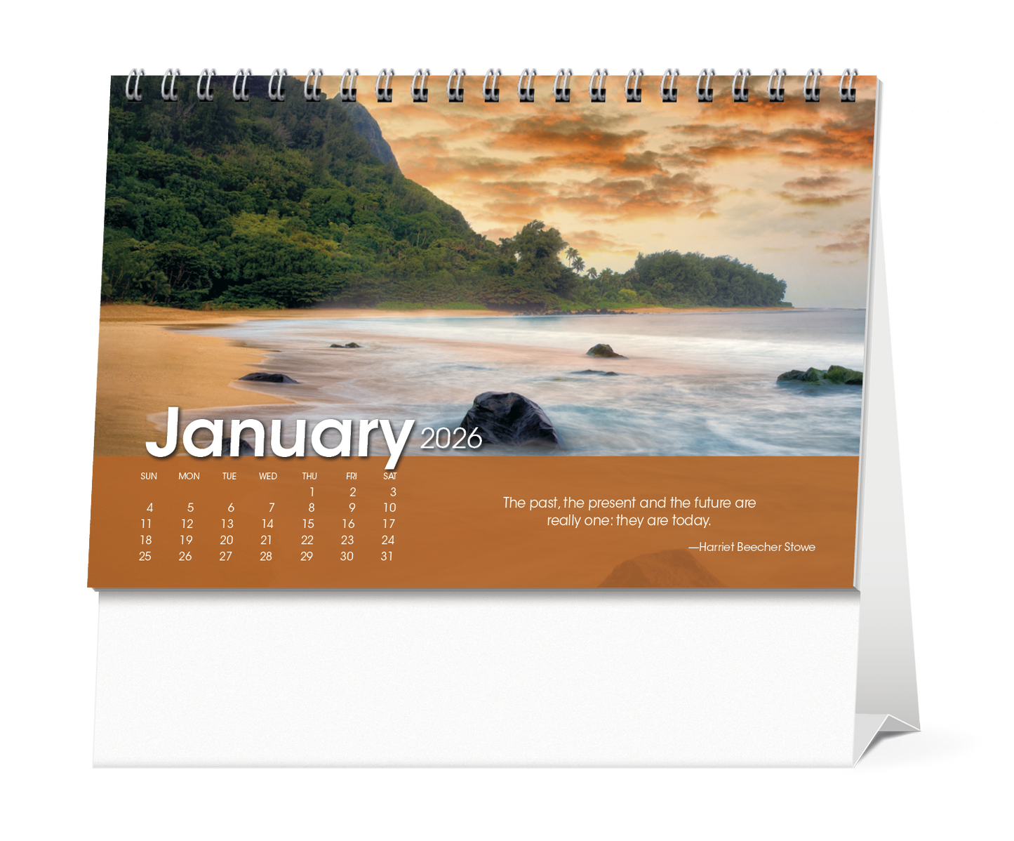 Triumph Calendars Scenic Moments Large Desk Calendar-4275