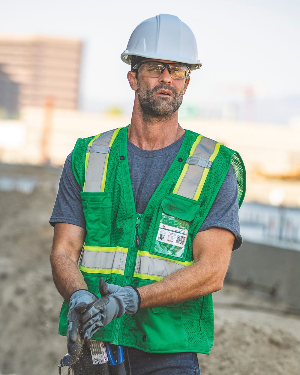 Kishigo EV Series® Enhanced Visibility Multi-Pocket Mesh Vest - B100-111