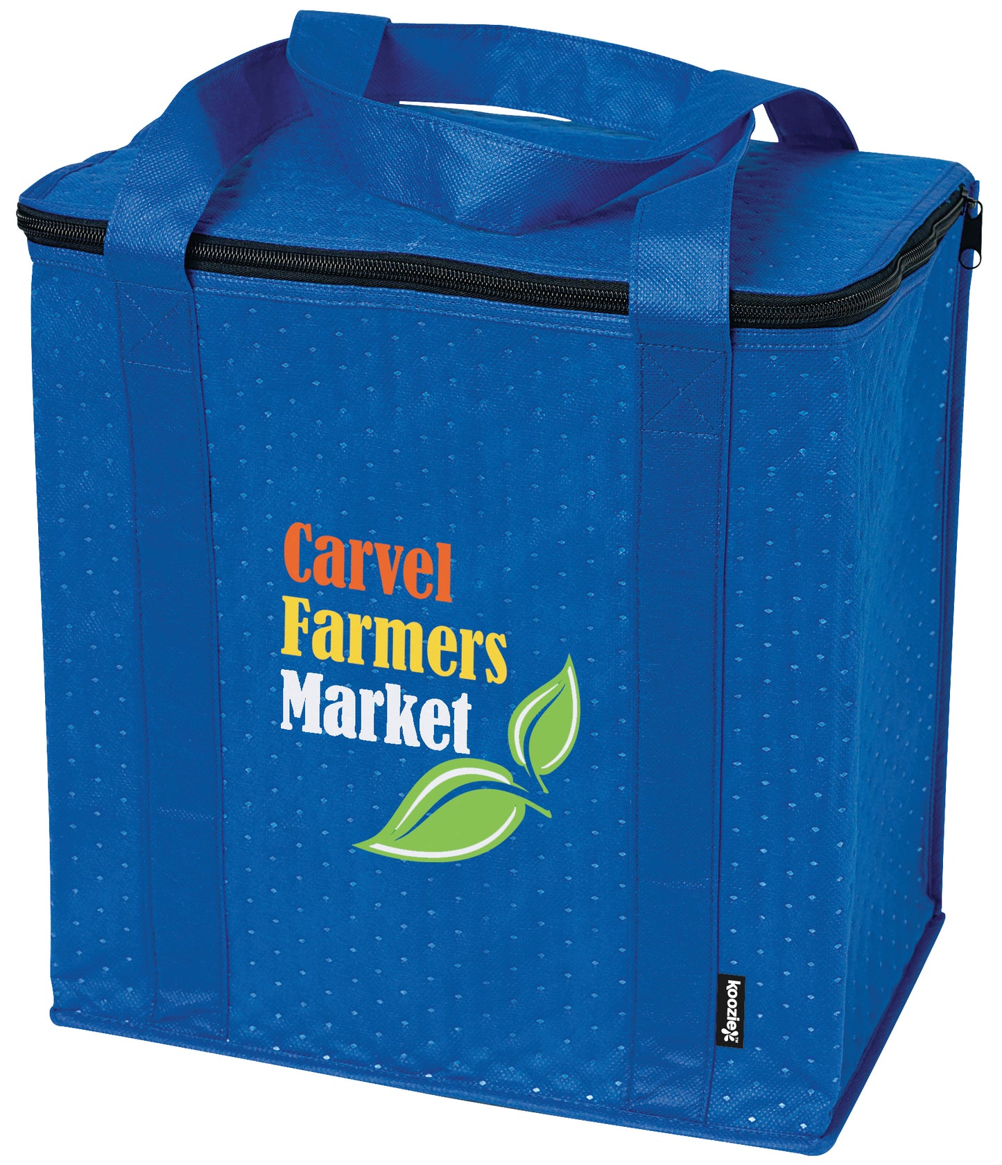 Koozie Zippered Insulated Grocery Tote-45773