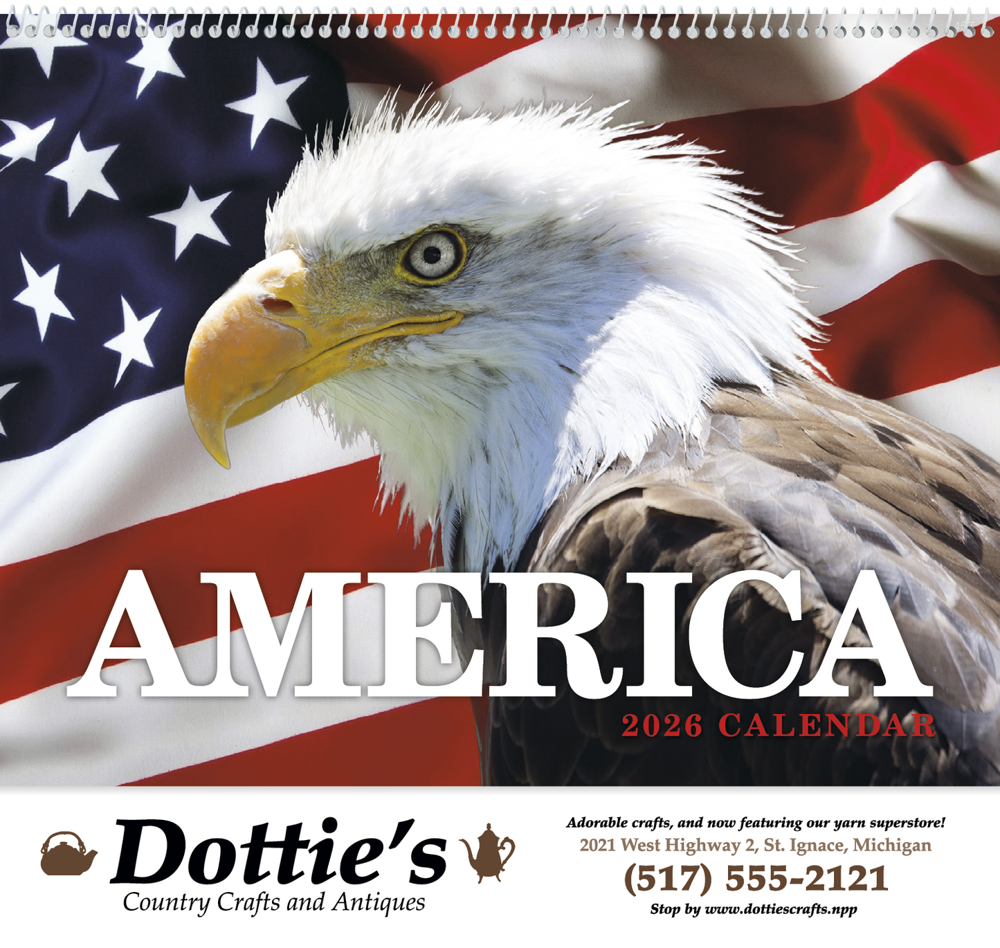 HotLine Products America Appointment Calendar Spiral-457