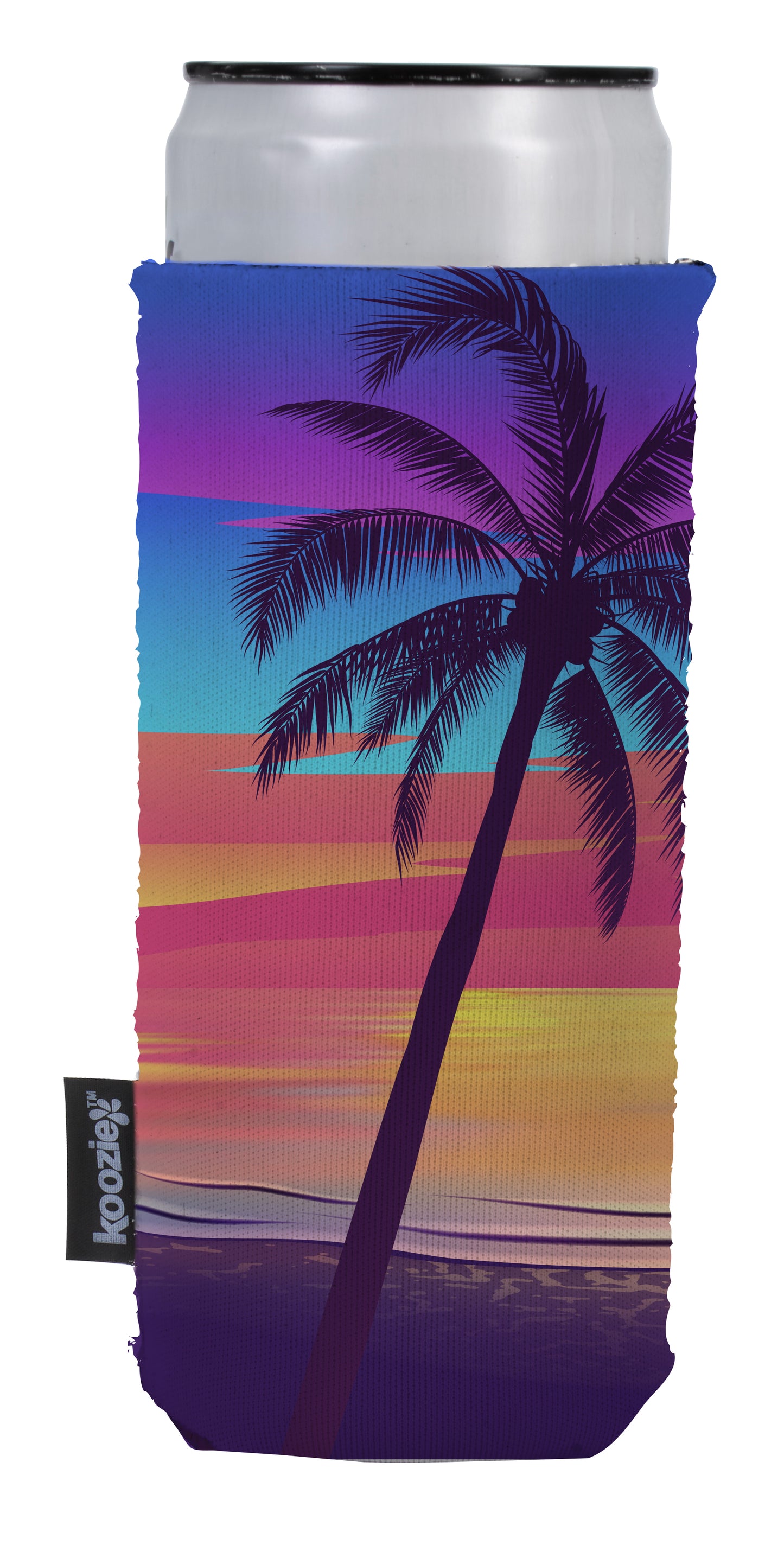 Koozie FullColor Collapsible Slim Neoprene Can Cooler-46416