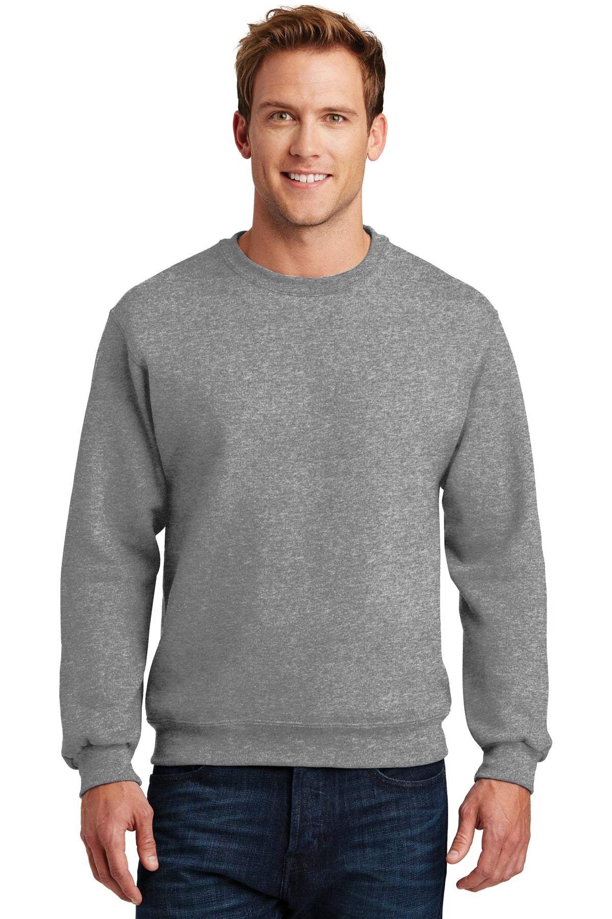 Jerzees? Super Sweats? NuBlend? - Crewneck Sweatshirt.