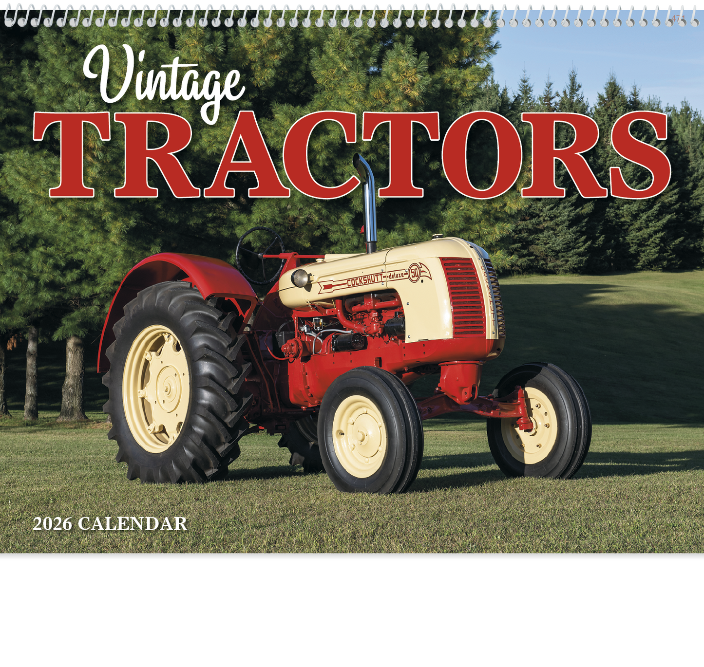 HotLine Products Vintage Tractors Appointment Calendar Spiral-471