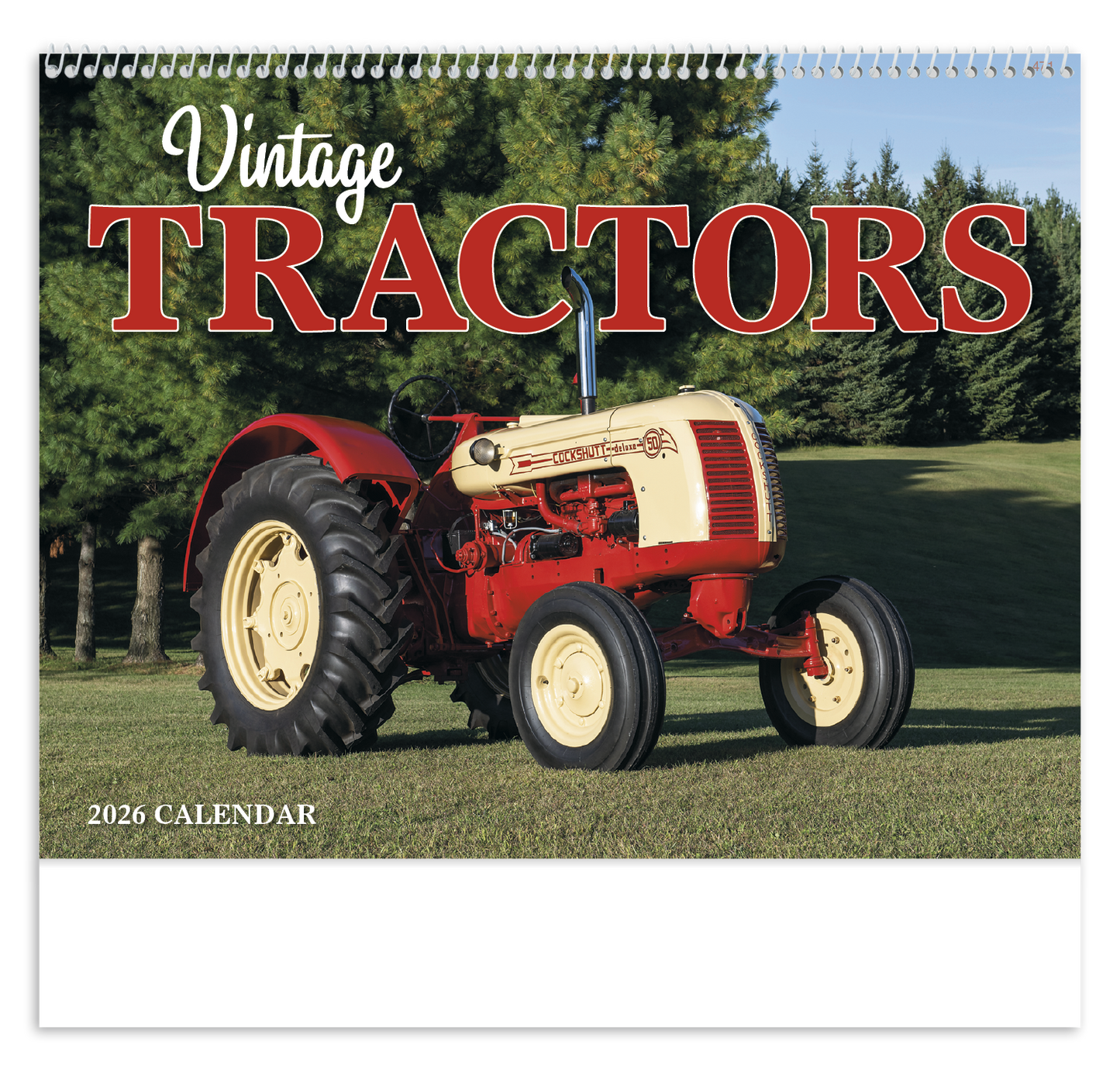 HotLine Products Vintage Tractors Appointment Calendar Spiral-471