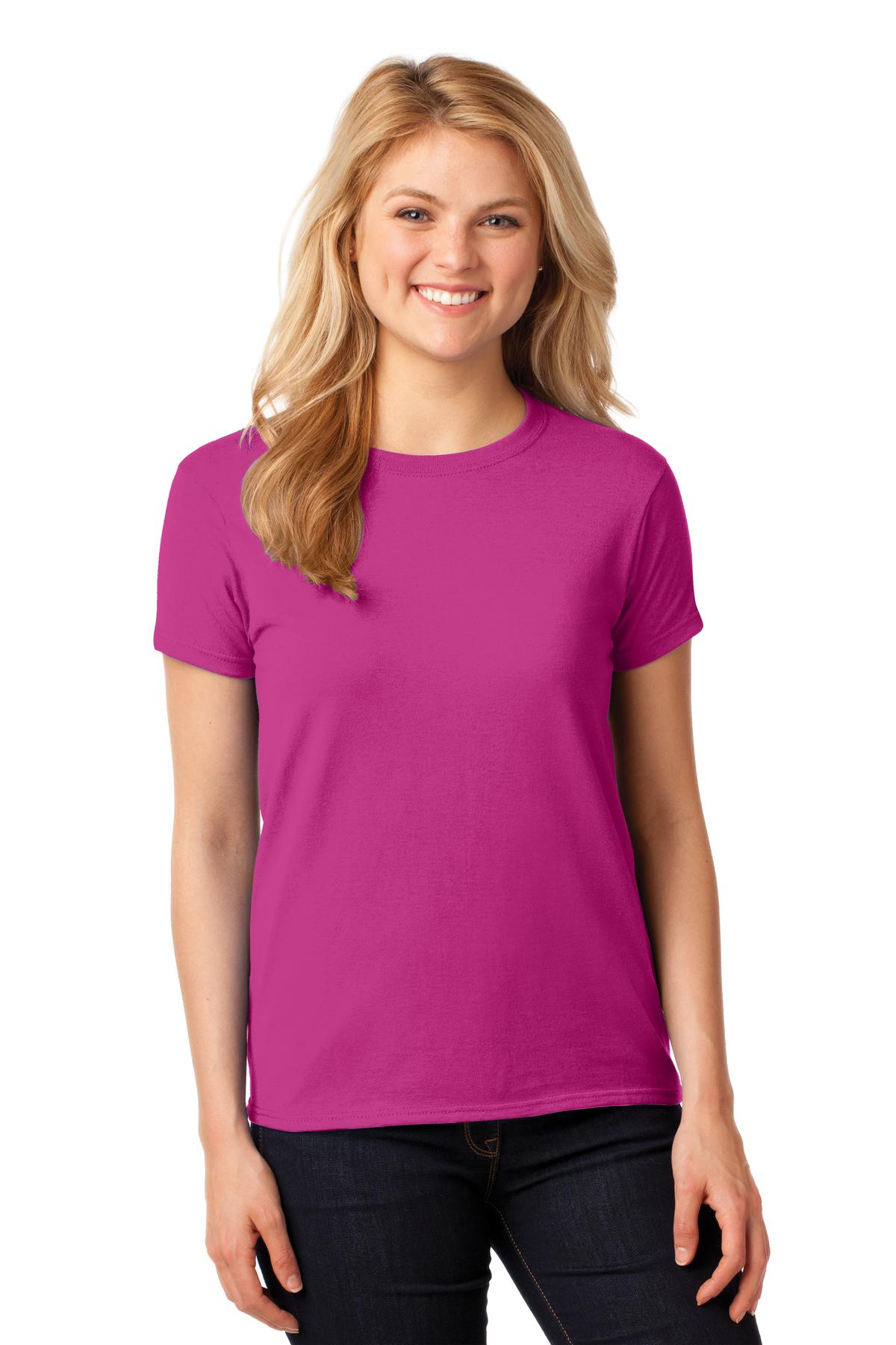 Gildan? Women's Heavy Cotton? 100% Cotton T-Shirt. 5000