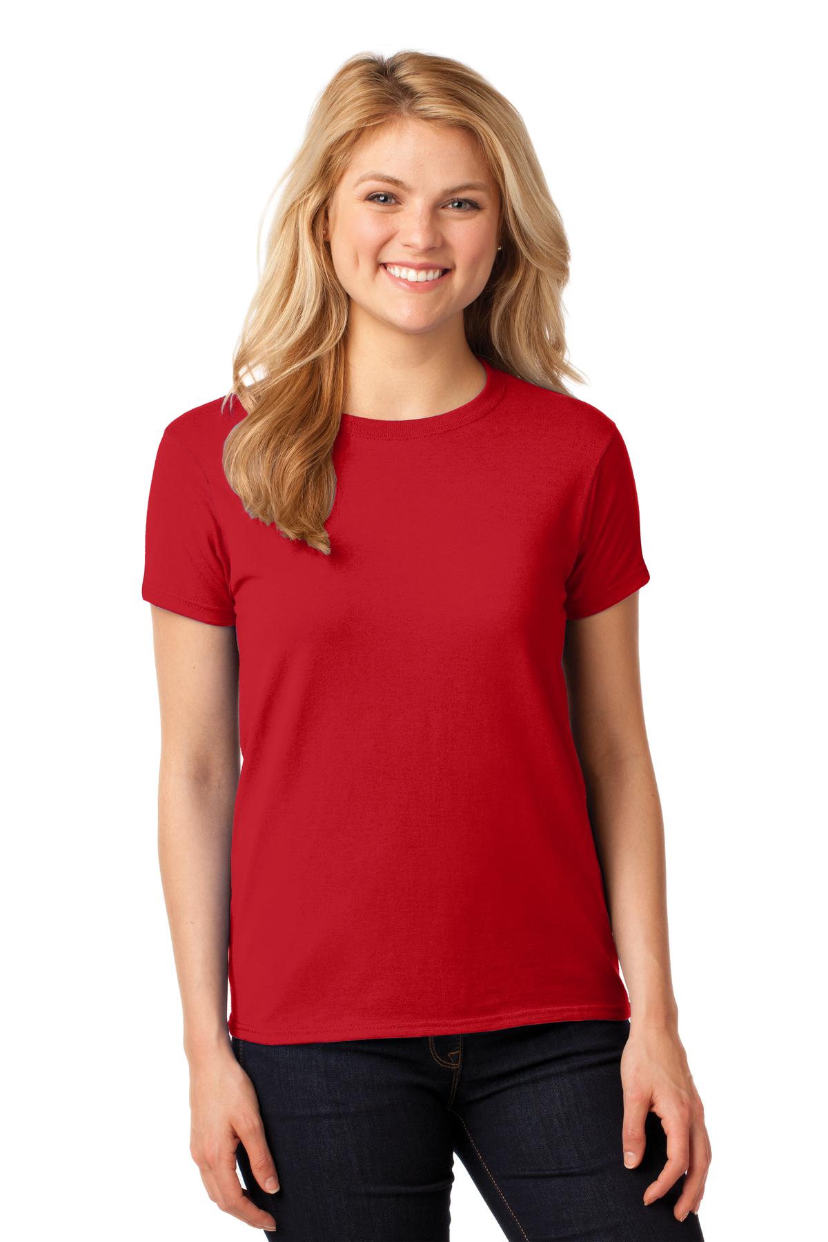 Gildan? Women's Heavy Cotton? 100% Cotton T-Shirt. 5000