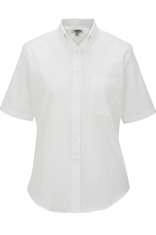Easy Care Oxford Short Sleeve Ladies Shirt