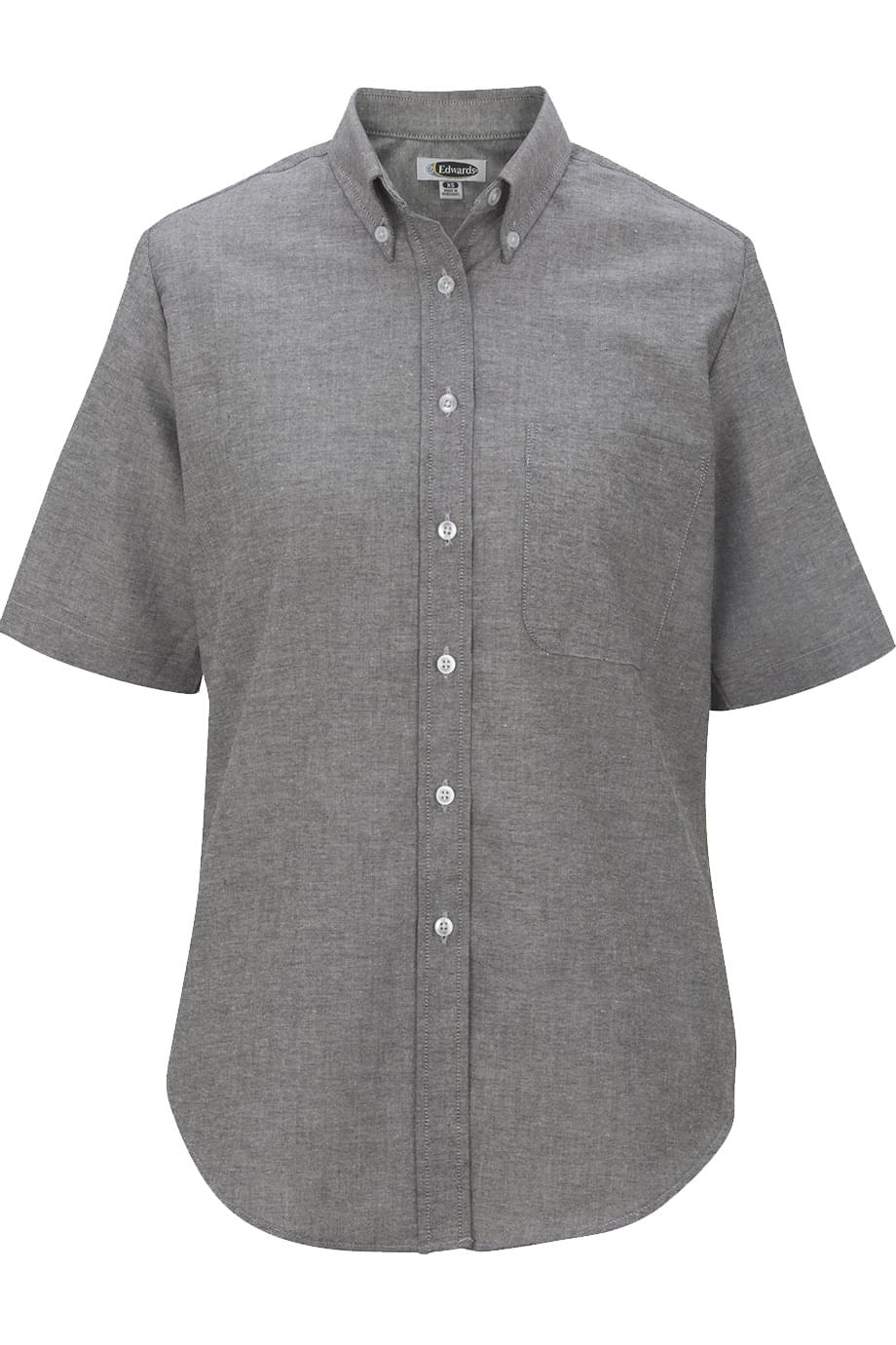 Easy Care Oxford Short Sleeve Ladies Shirt - 5027
