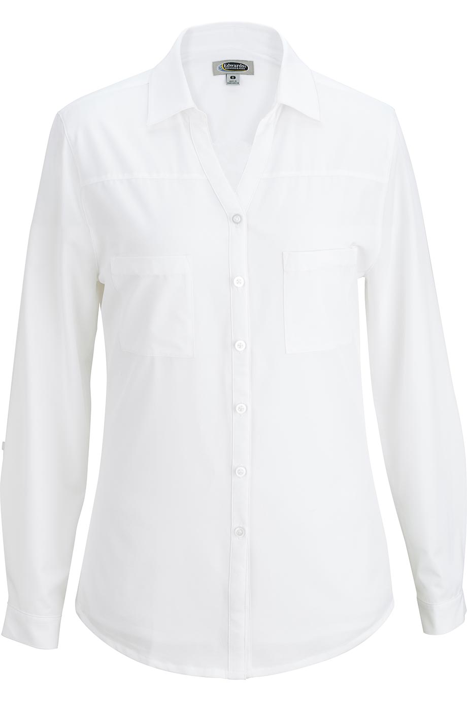 Two Pocket Ladies Blouse - 5056