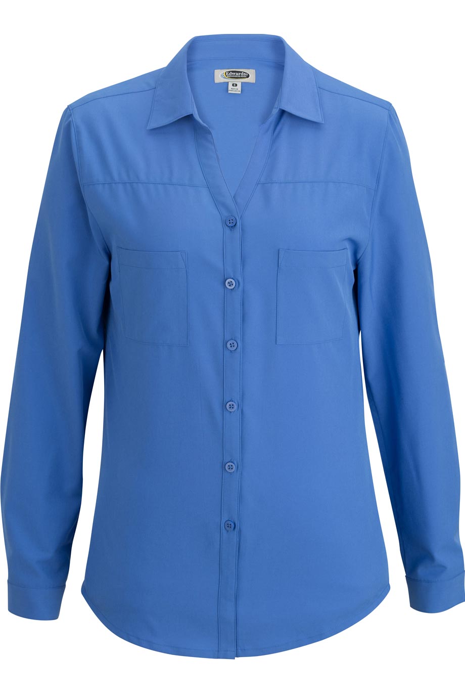 Two Pocket Ladies Blouse - 5056