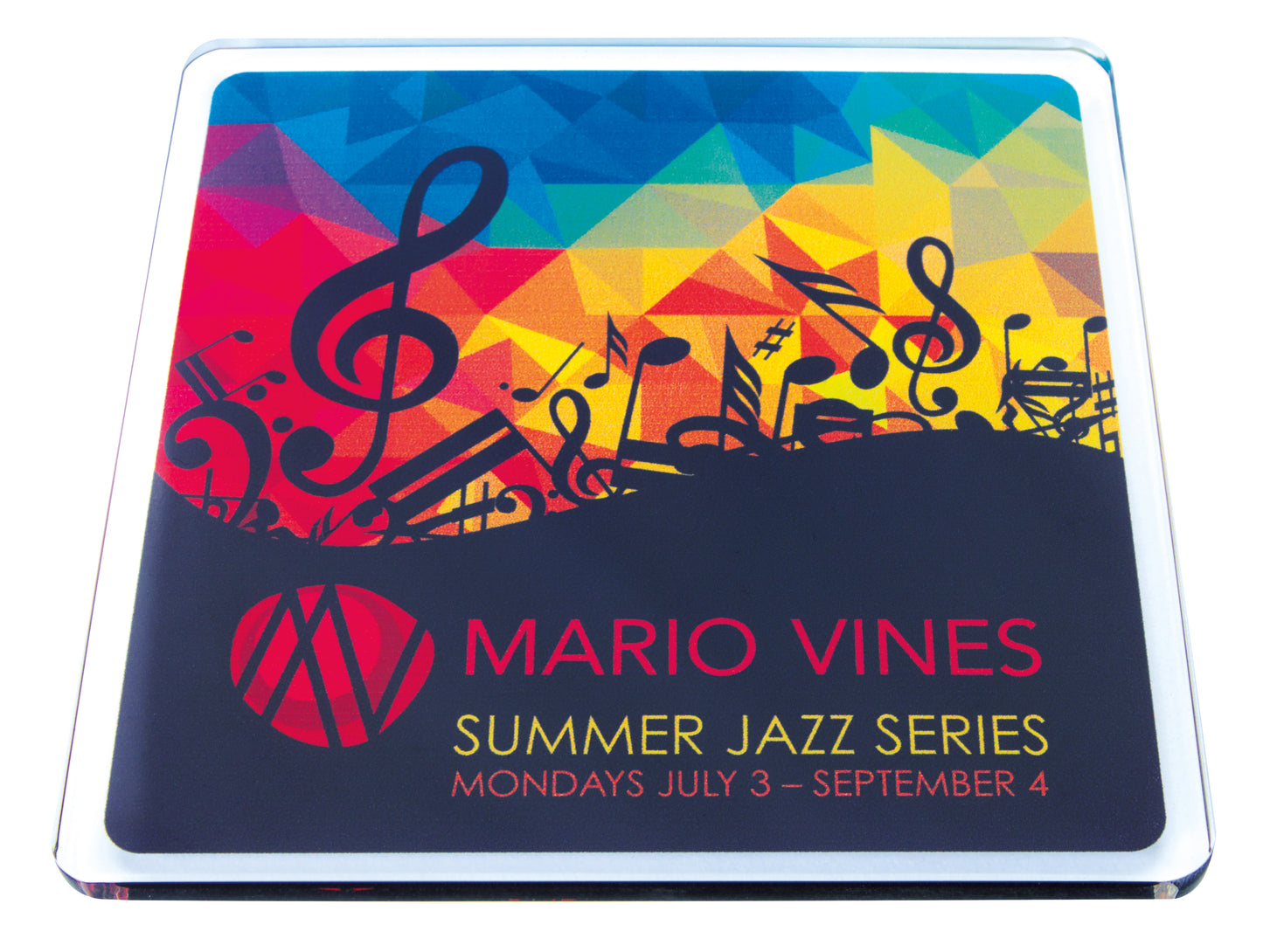 Good Value Square Acrylic Coaster-51015