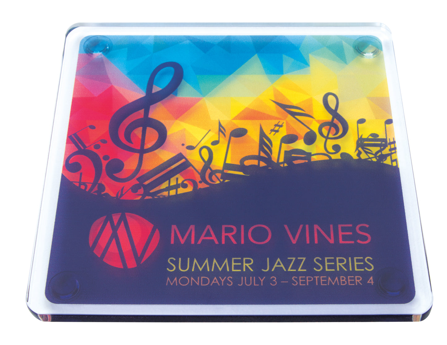Good Value Square Acrylic Coaster-51015