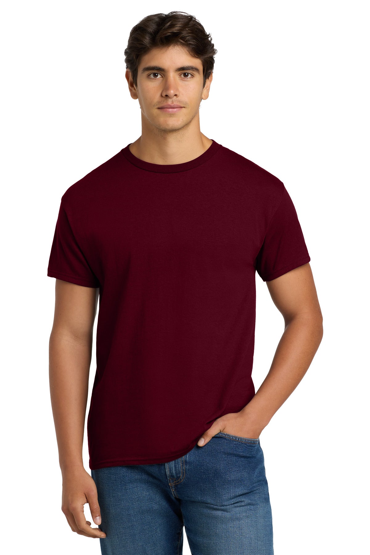 Hanes? - EcoSmart? 50/50 Cotton/Poly T-Shirt. 5170