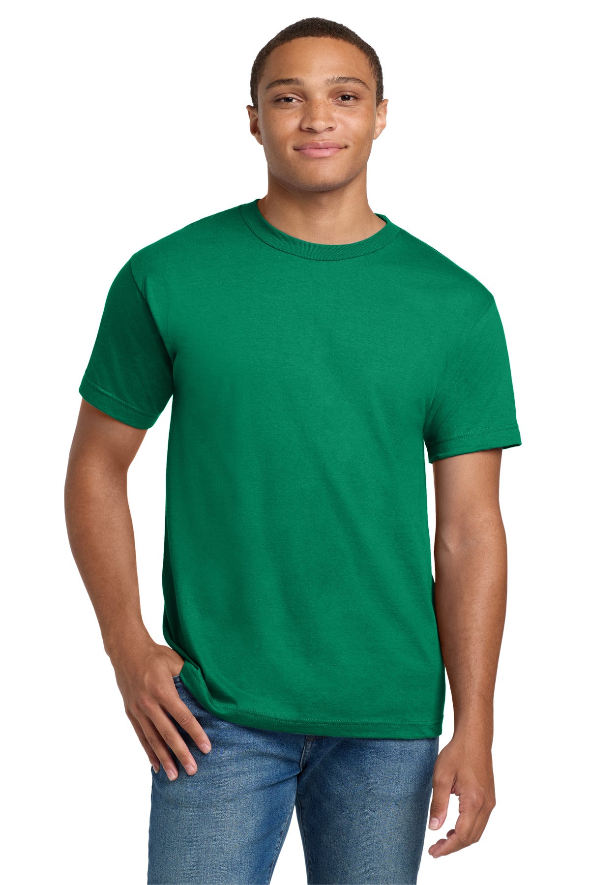 Hanes? Beefy-T? - 100% Cotton T-Shirt. 5180