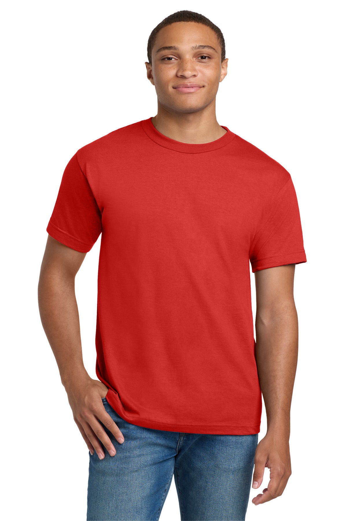 Hanes? Beefy-T? - 100% Cotton T-Shirt. 5180