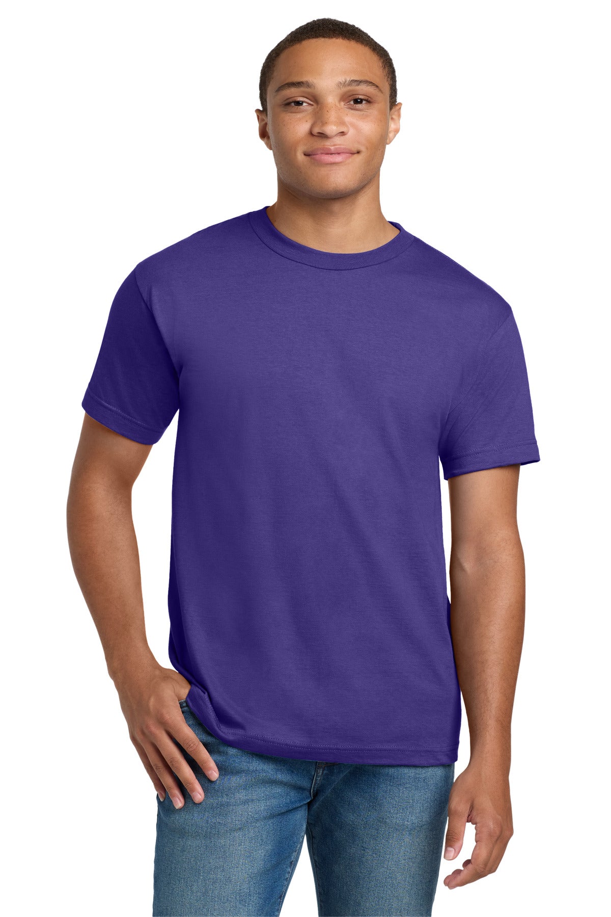 Hanes? Beefy-T? - 100% Cotton T-Shirt. 5180