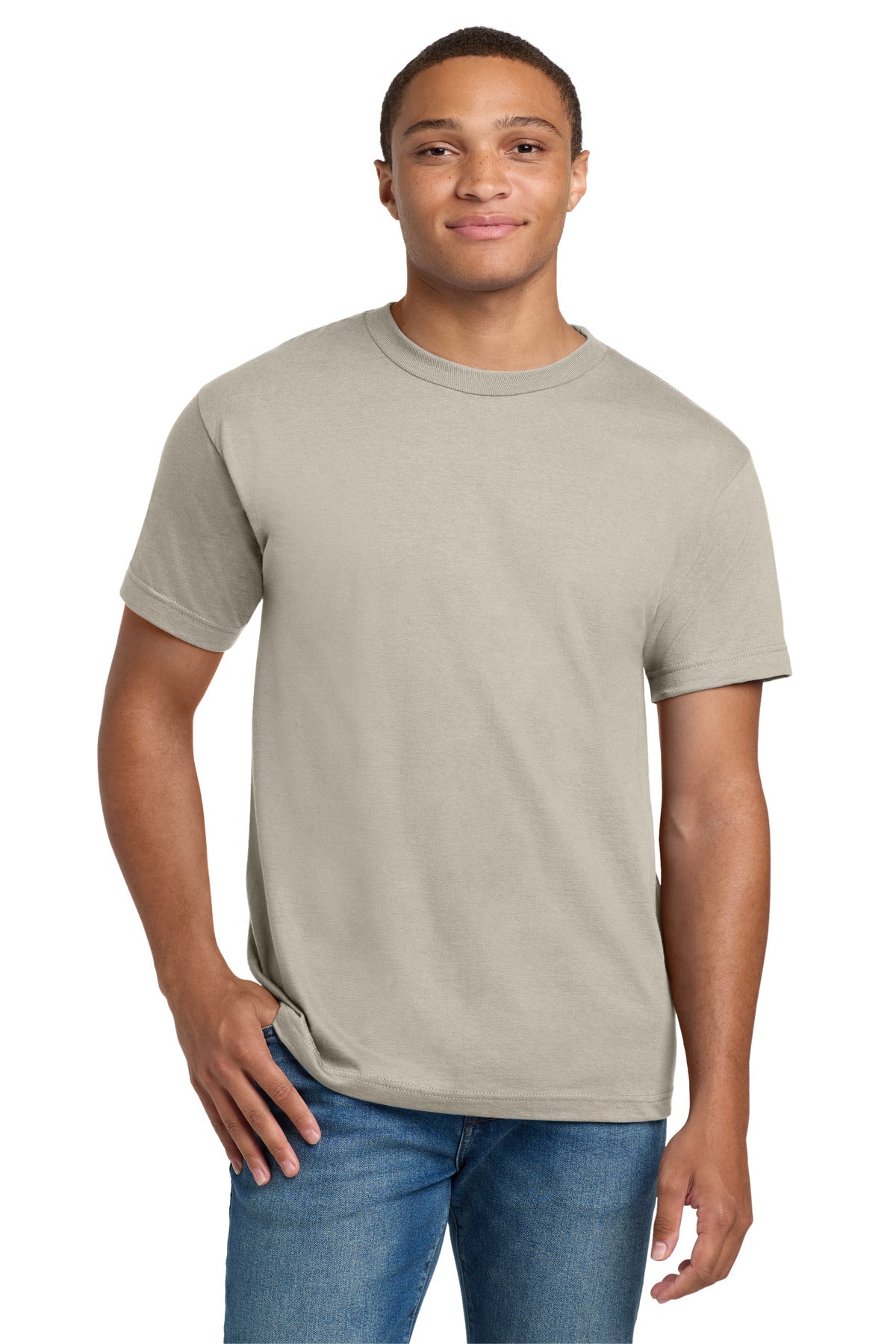 Hanes? Beefy-T? - 100% Cotton T-Shirt. 5180