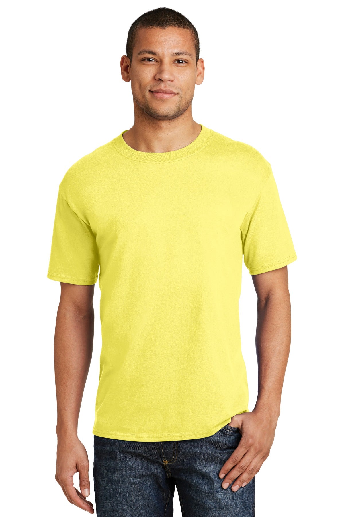 Hanes? Beefy-T? - 100% Cotton T-Shirt. 5180