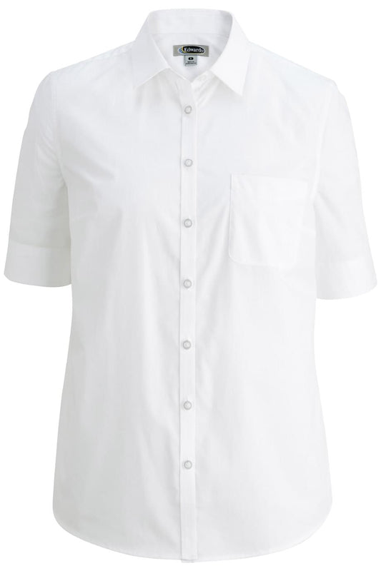 Comfort Stretch Short Sleeve Ladies Shirt
