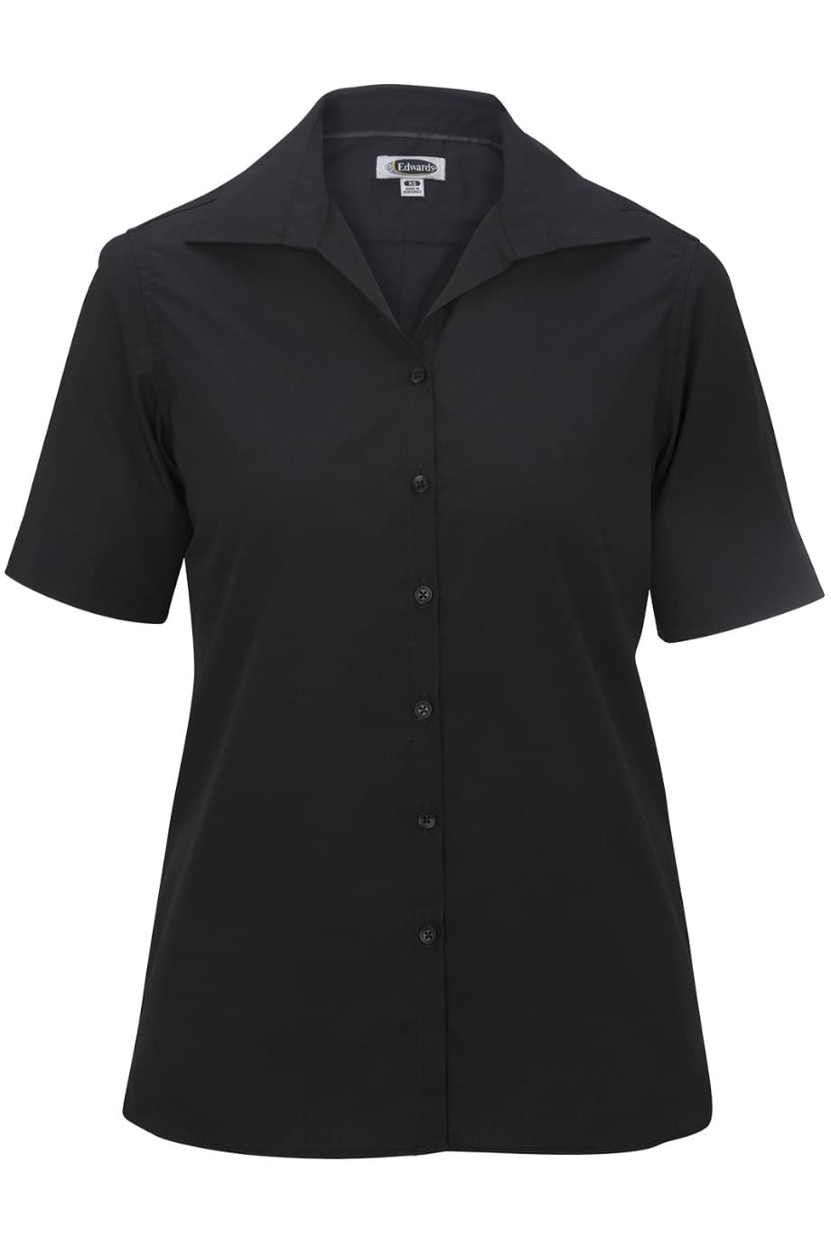 Lightweight Poplin Short Sleeve Ladies Shirt - 5245