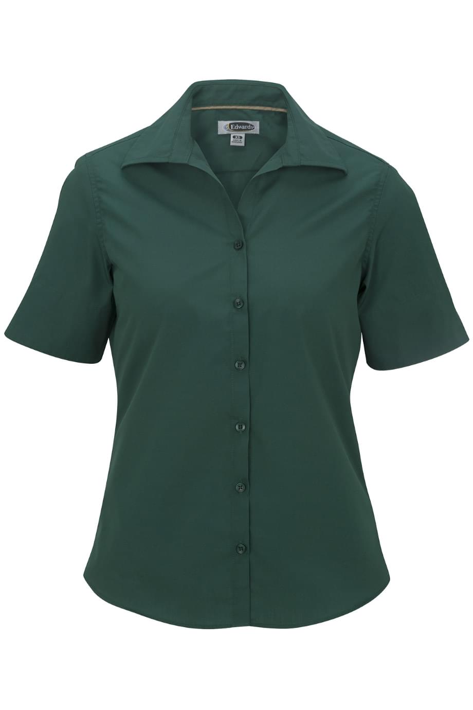 Lightweight Poplin Short Sleeve Ladies Shirt - 5245