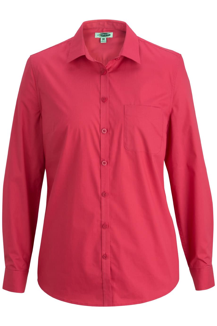 Comfort Stretch Long Sleeve Ladies Shirt - 5246