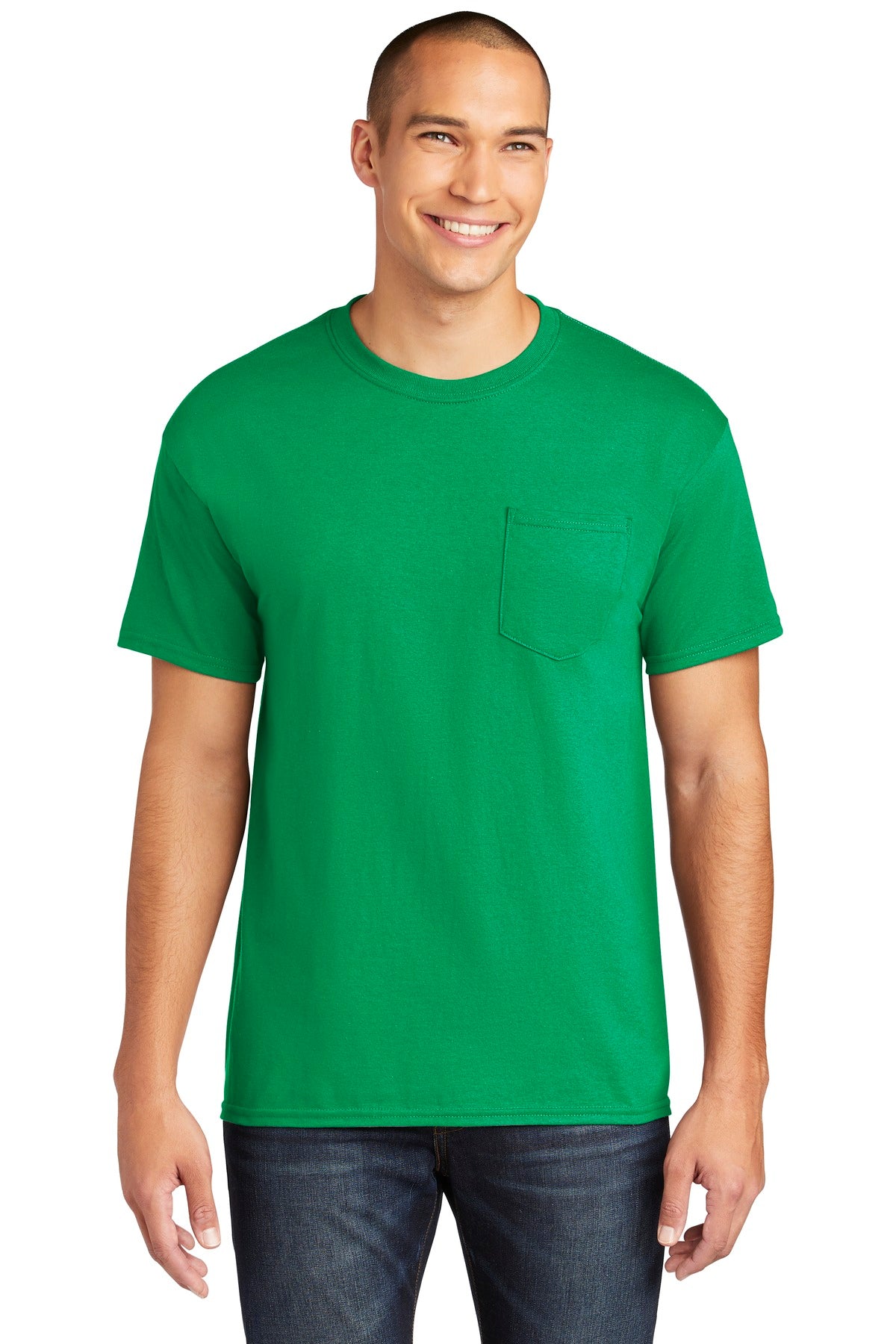 Gildan ? Heavy Cotton ? 100% Cotton Pocket T-Shirt. 530
