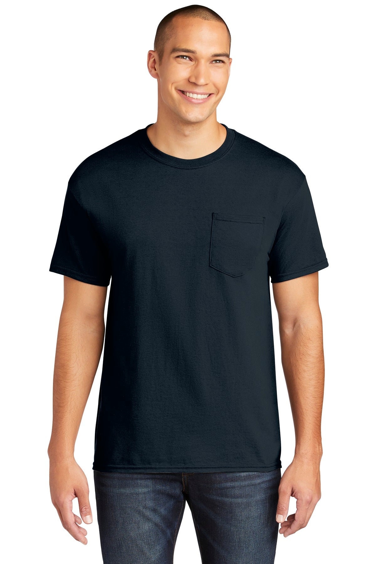 Gildan ? Heavy Cotton ? 100% Cotton Pocket T-Shirt. 530