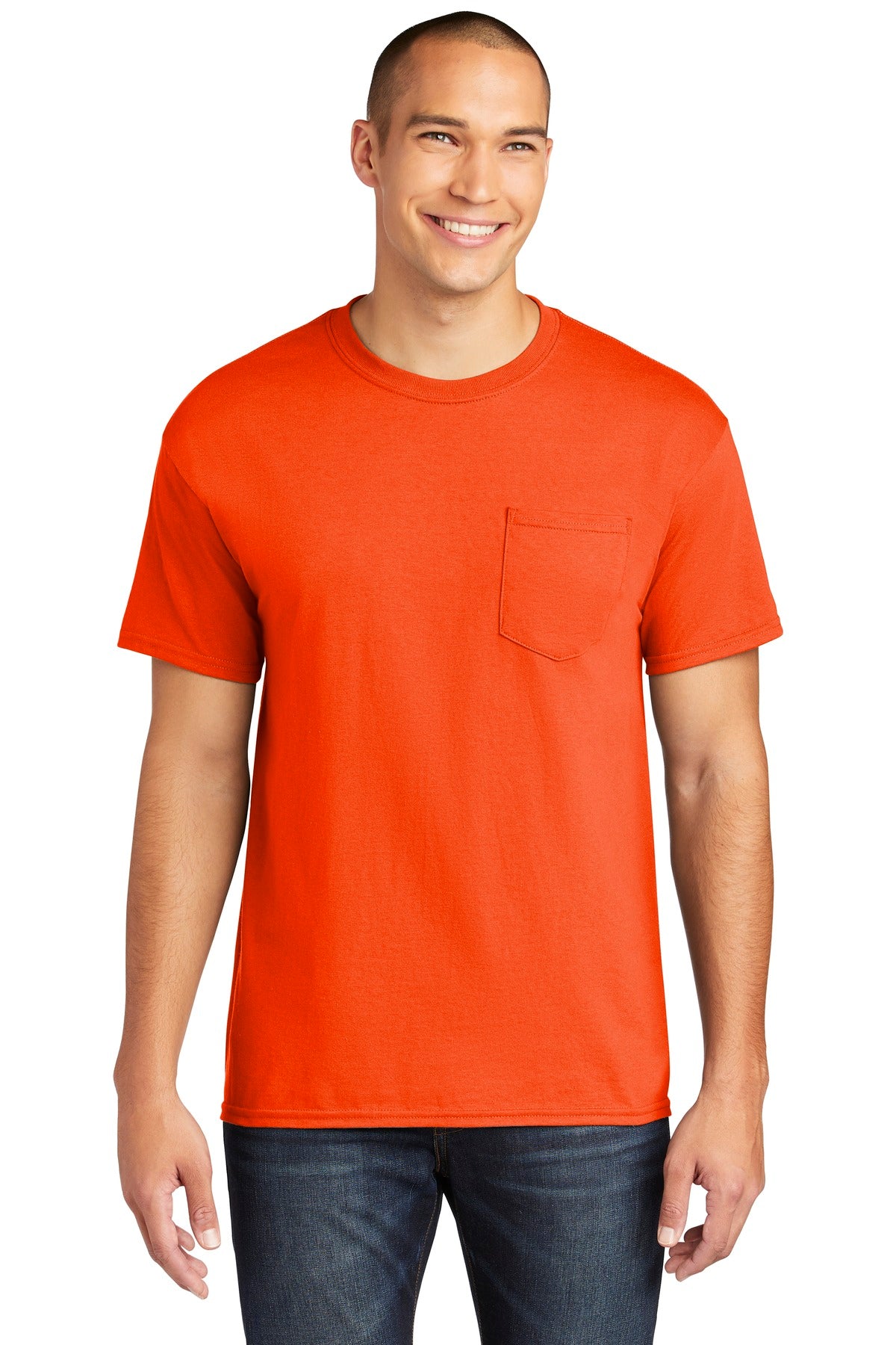 Gildan ? Heavy Cotton ? 100% Cotton Pocket T-Shirt. 530