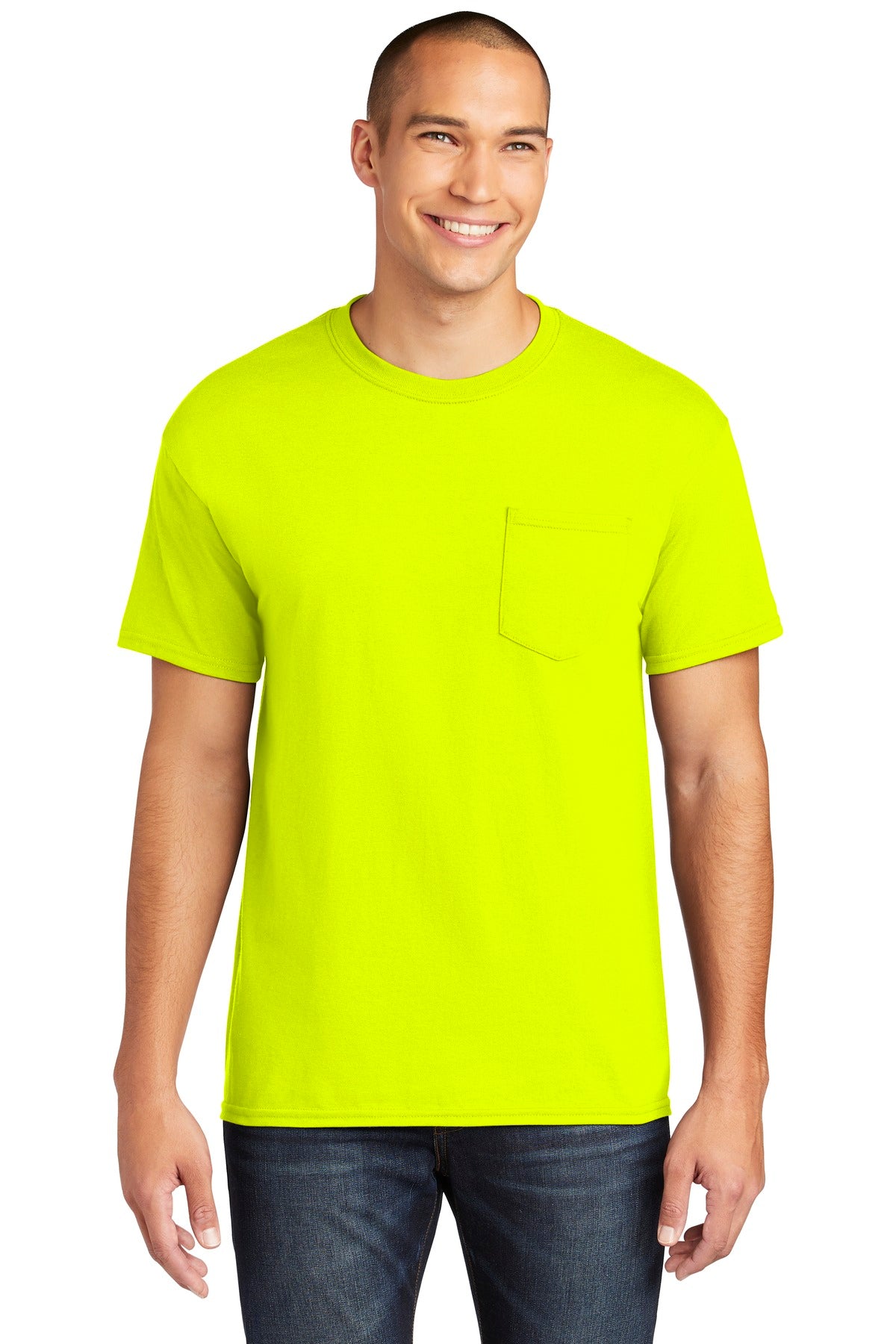 Gildan ? Heavy Cotton ? 100% Cotton Pocket T-Shirt. 530