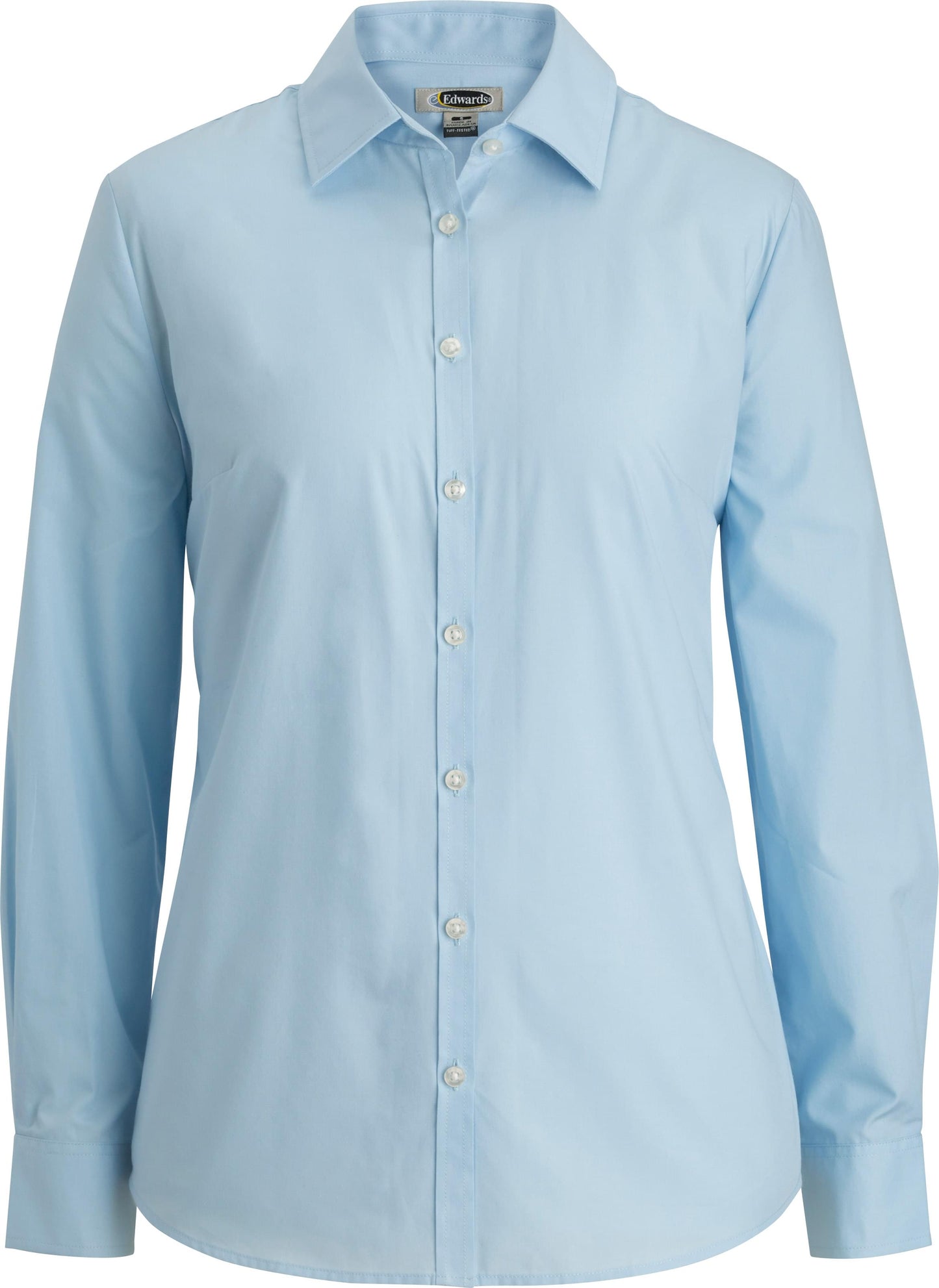 Essential Broadcloth Long Sleeve Ladies Shirt - 5354