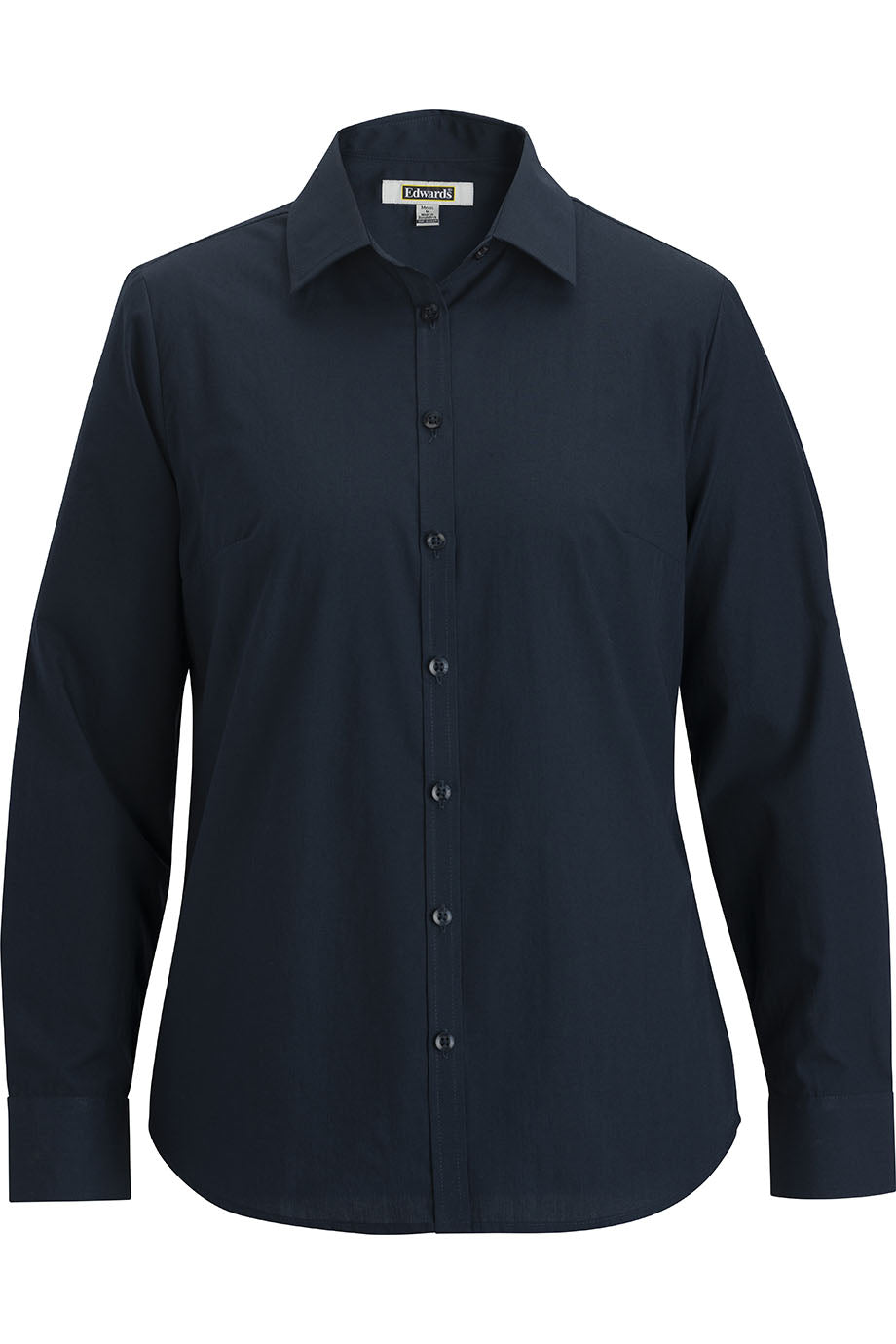 Essential Broadcloth Long Sleeve Ladies Shirt - 5354