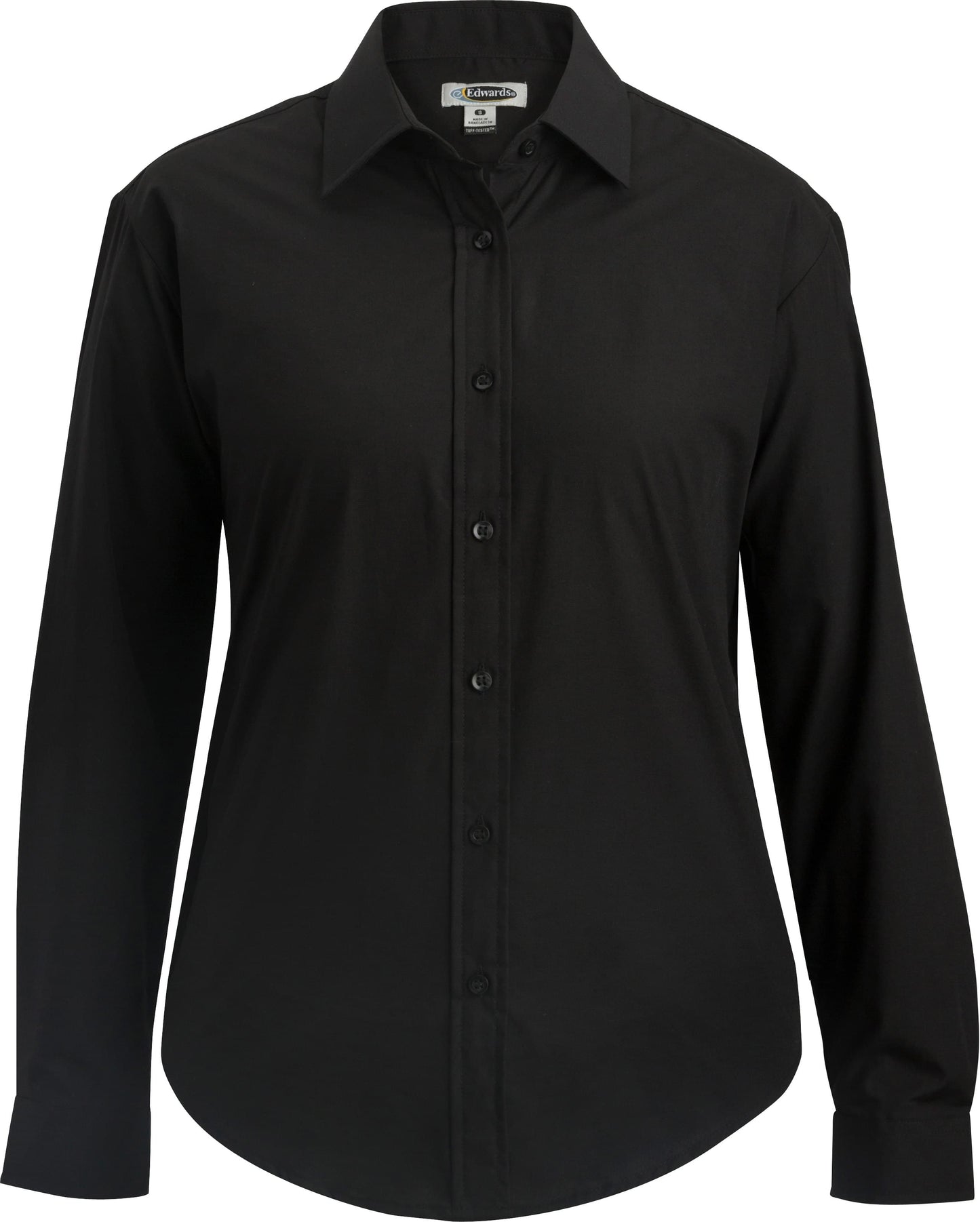 Essential Broadcloth Long Sleeve Ladies Shirt - 5354