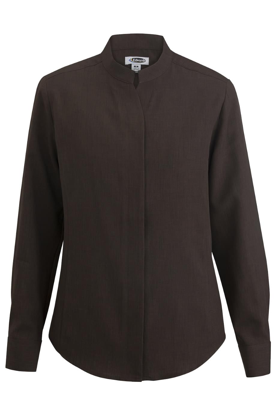 Ladies Stand-Up Collar Shirt - 5398