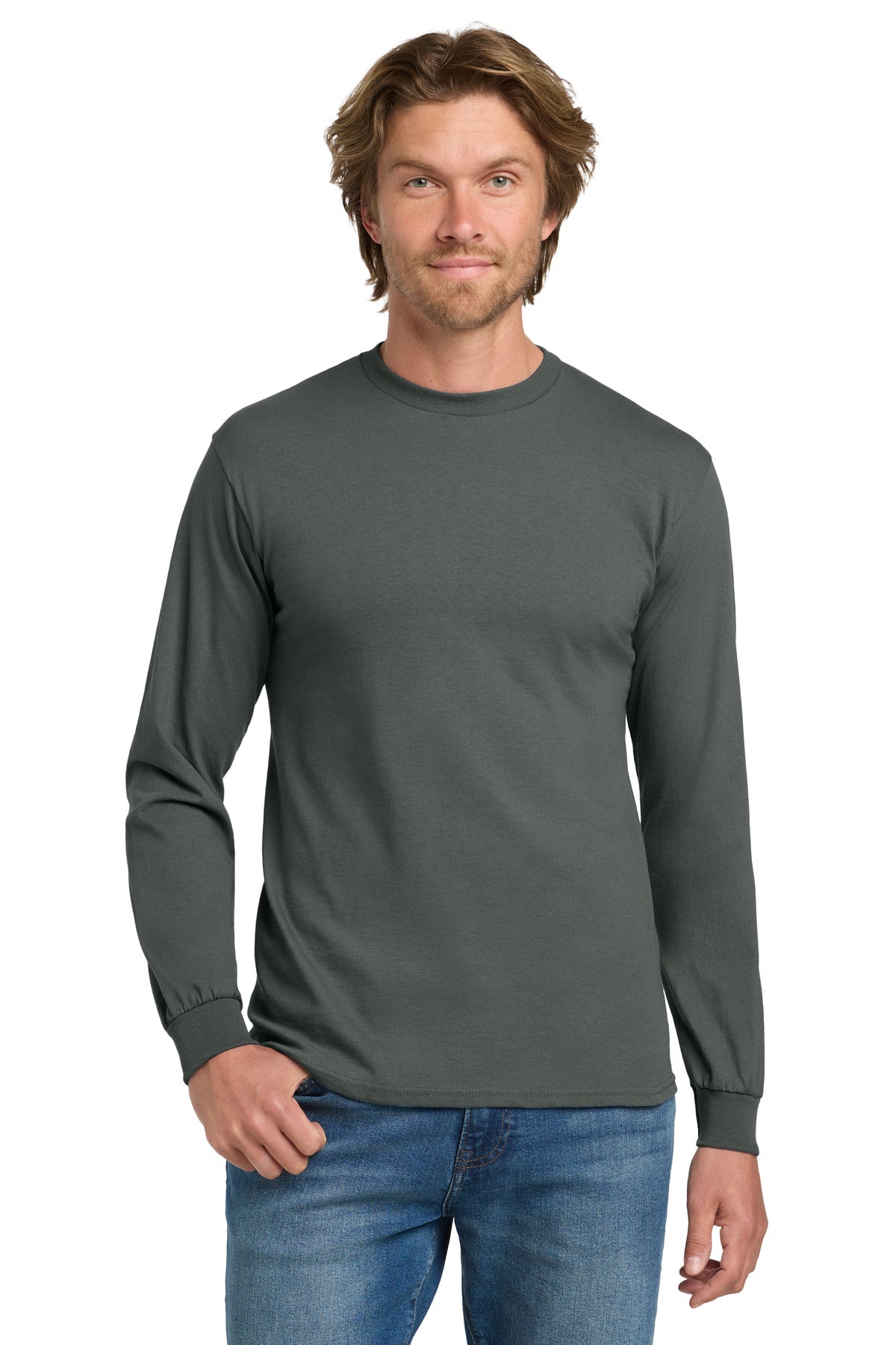 Gildan? - Heavy Cotton? 100% Cotton Long Sleeve T-Shirt