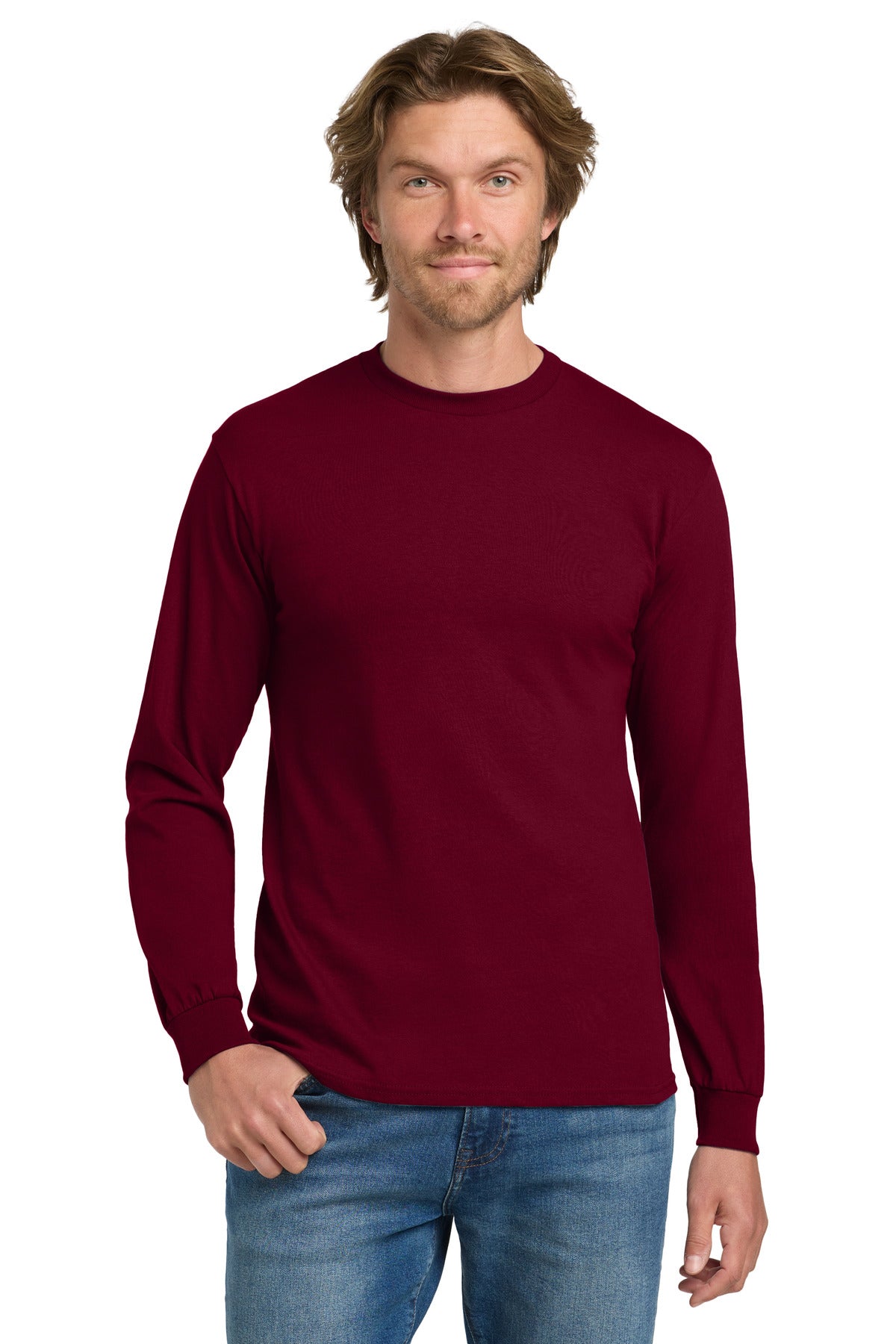 Gildan? - Heavy Cotton? 100% Cotton Long Sleeve T-Shirt
