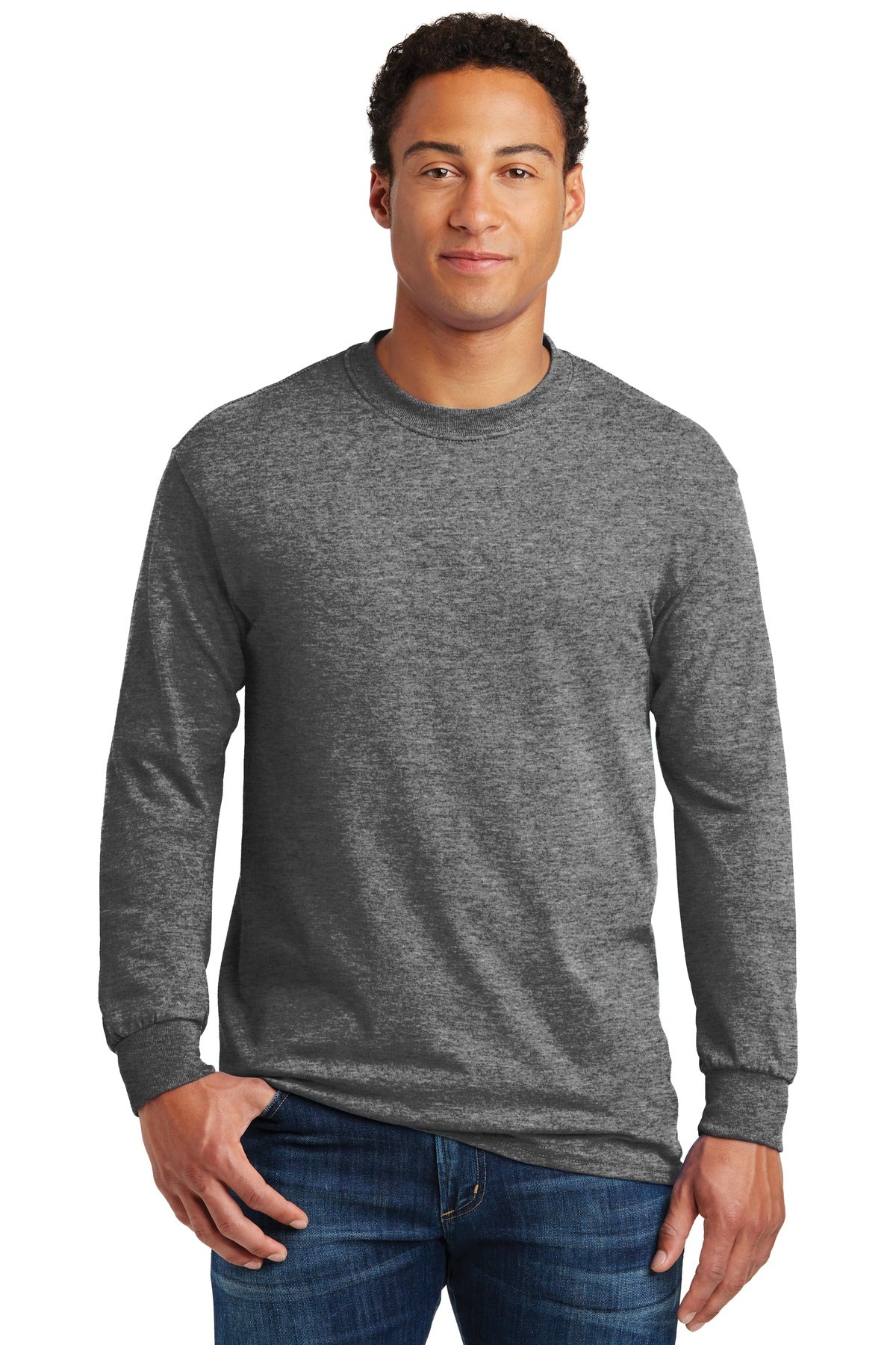 Gildan? - Heavy Cotton? 100% Cotton Long Sleeve T-Shirt