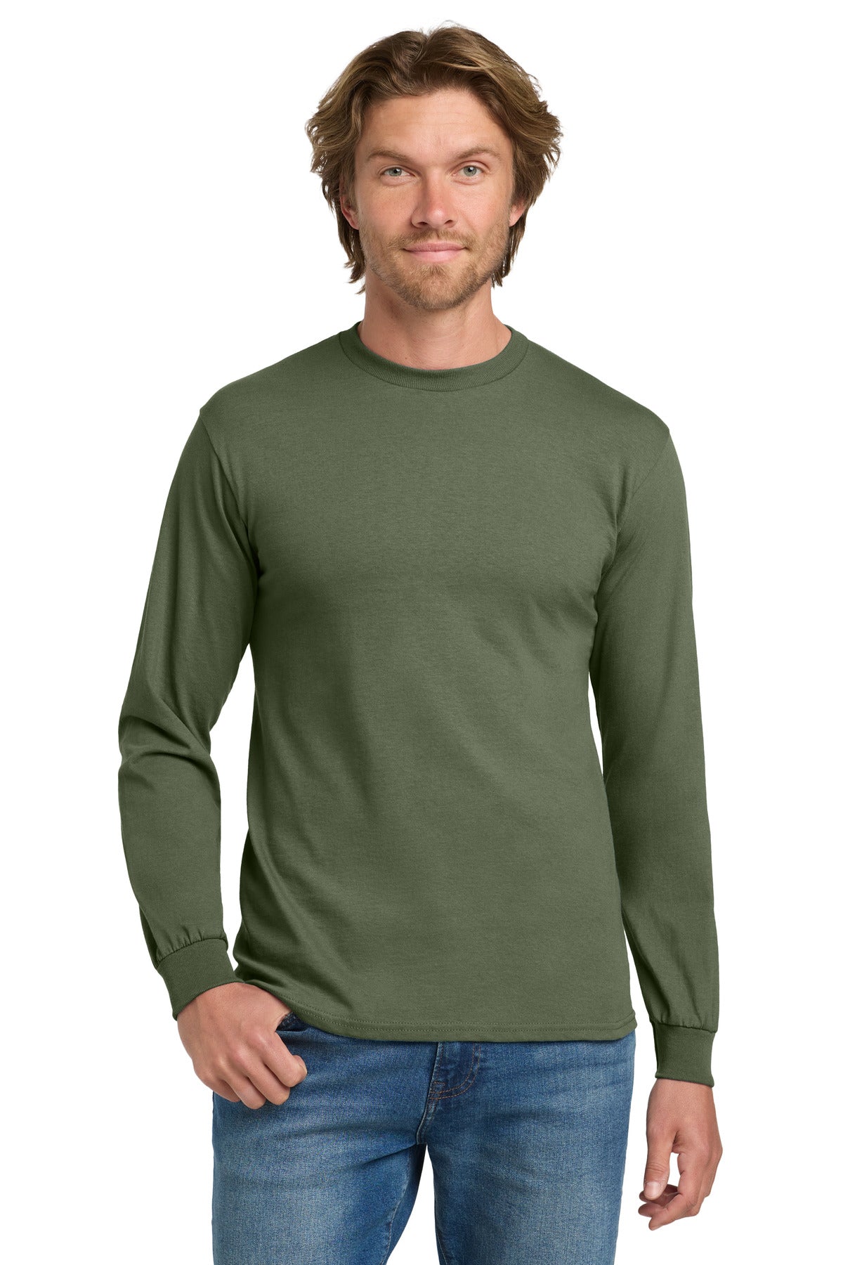 Gildan? - Heavy Cotton? 100% Cotton Long Sleeve T-Shirt