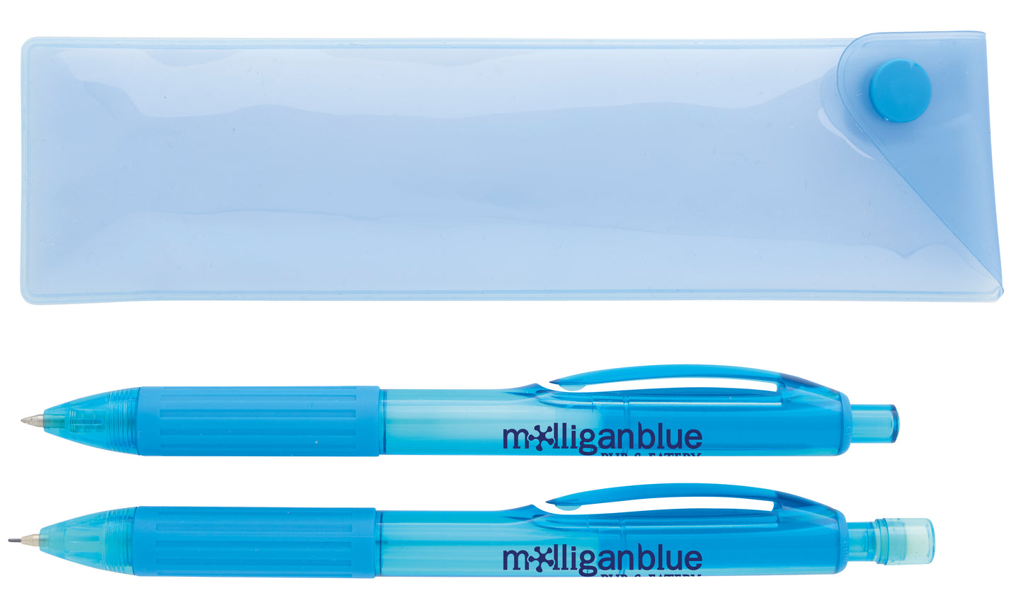 Good Value Cliff Gel Pen and Mechanical Pencil Set-56030