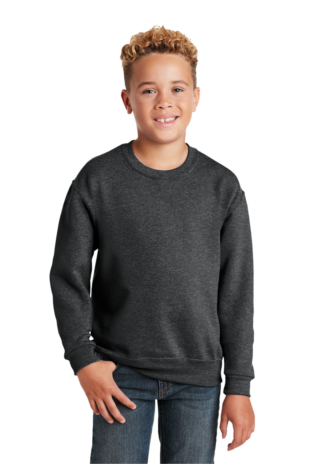 Jerzees? - Youth NuBlend? Crewneck Sweatshirt. 562B