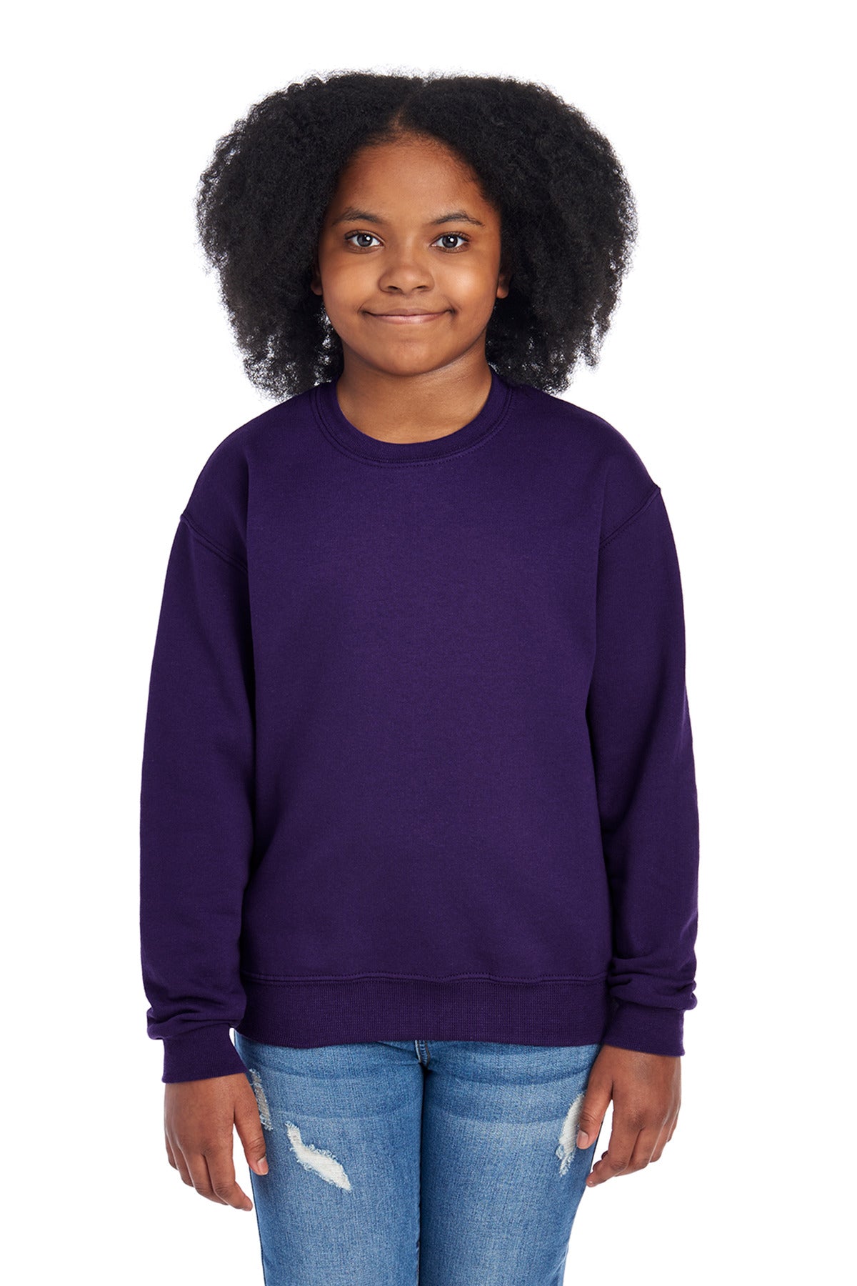 Jerzees? - Youth NuBlend? Crewneck Sweatshirt. 562B
