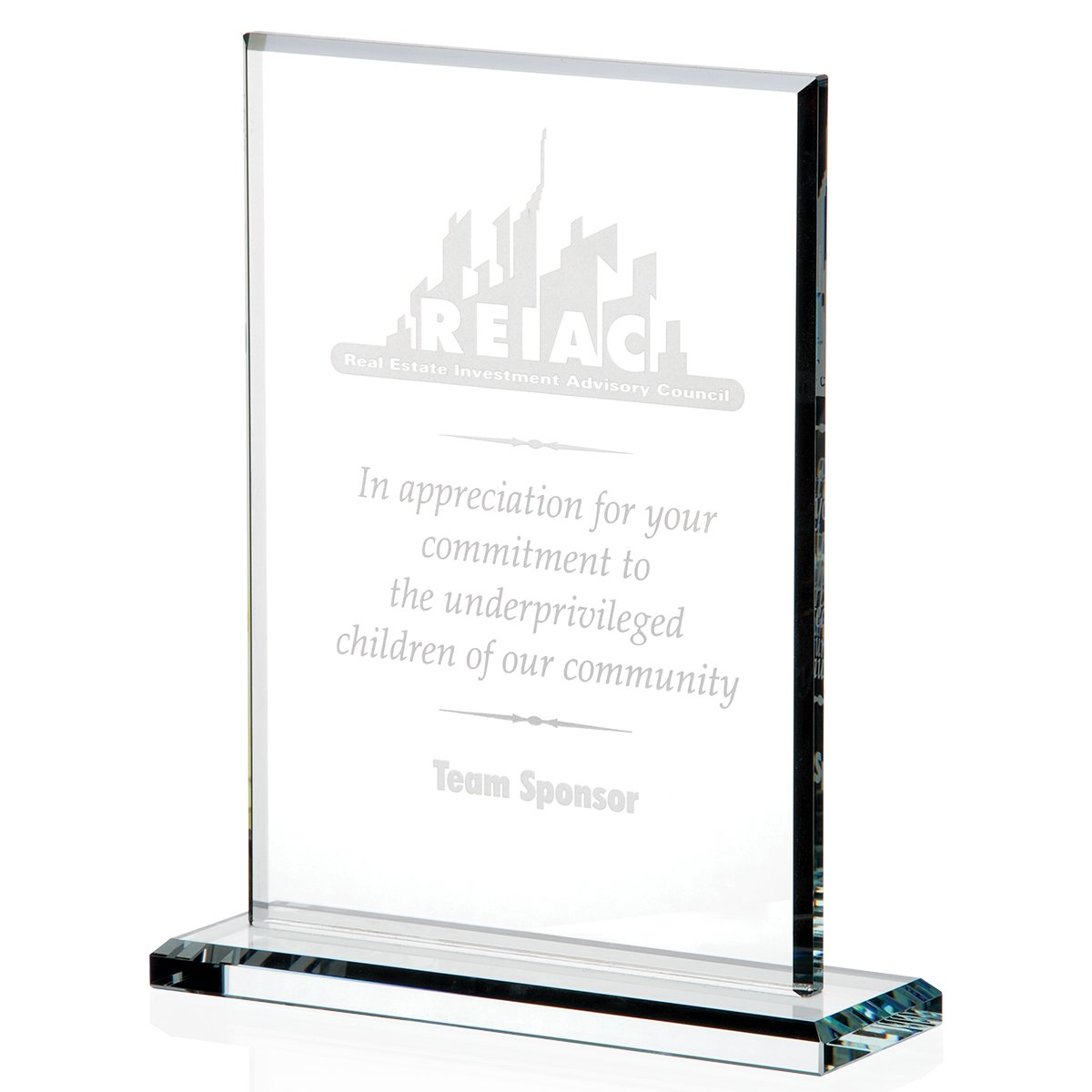 JAFFA Vertical Gem Cut Award-35221