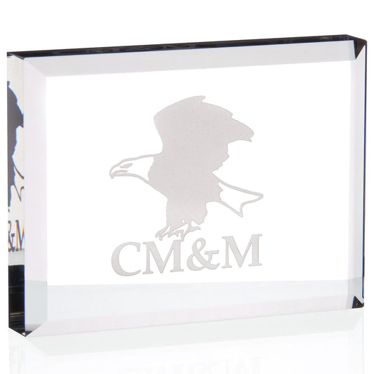 JAFFA Crystal Paperweight-35253