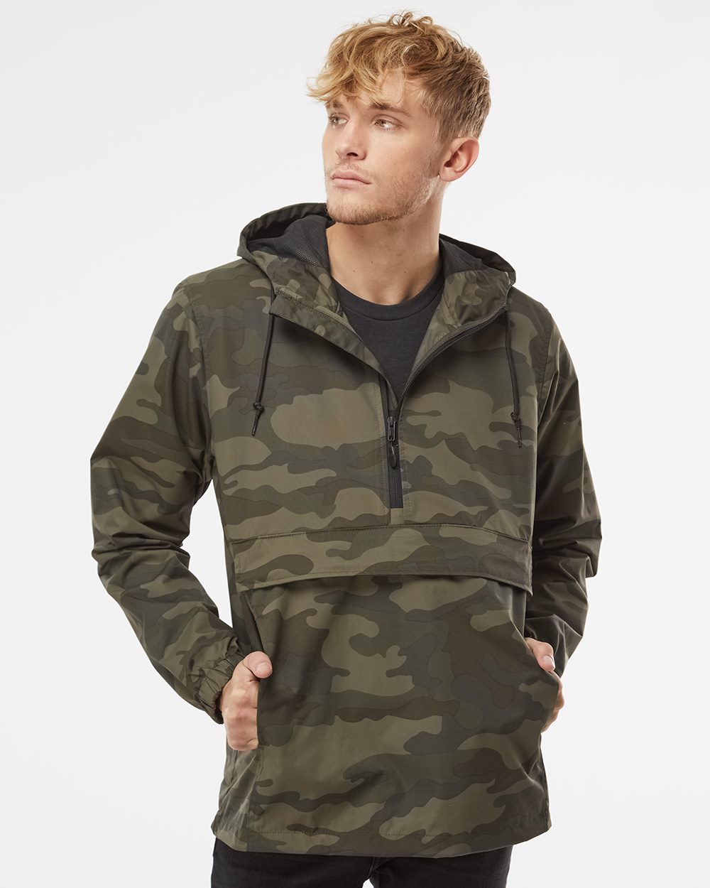 Independent Trading Co. Nylon Anorak - EXP94NAW